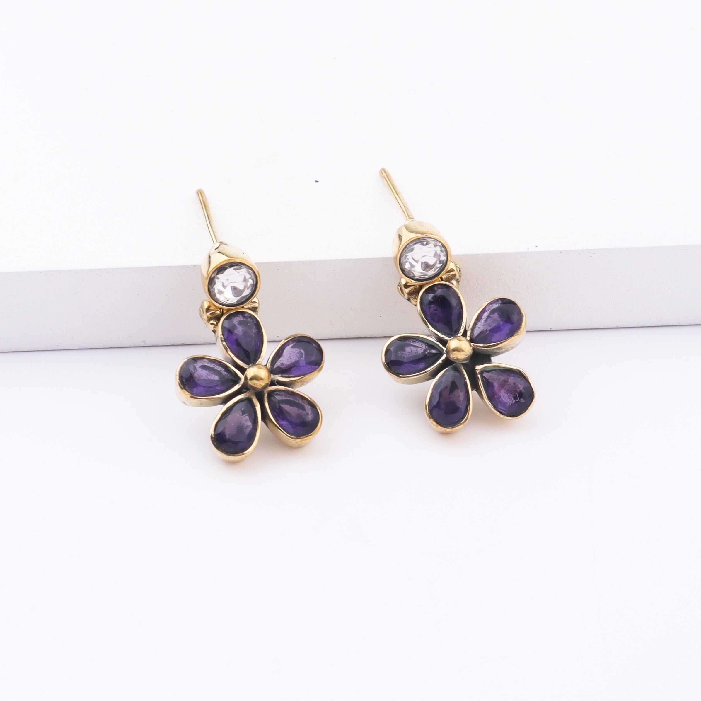 Brass Fashion Earrings
