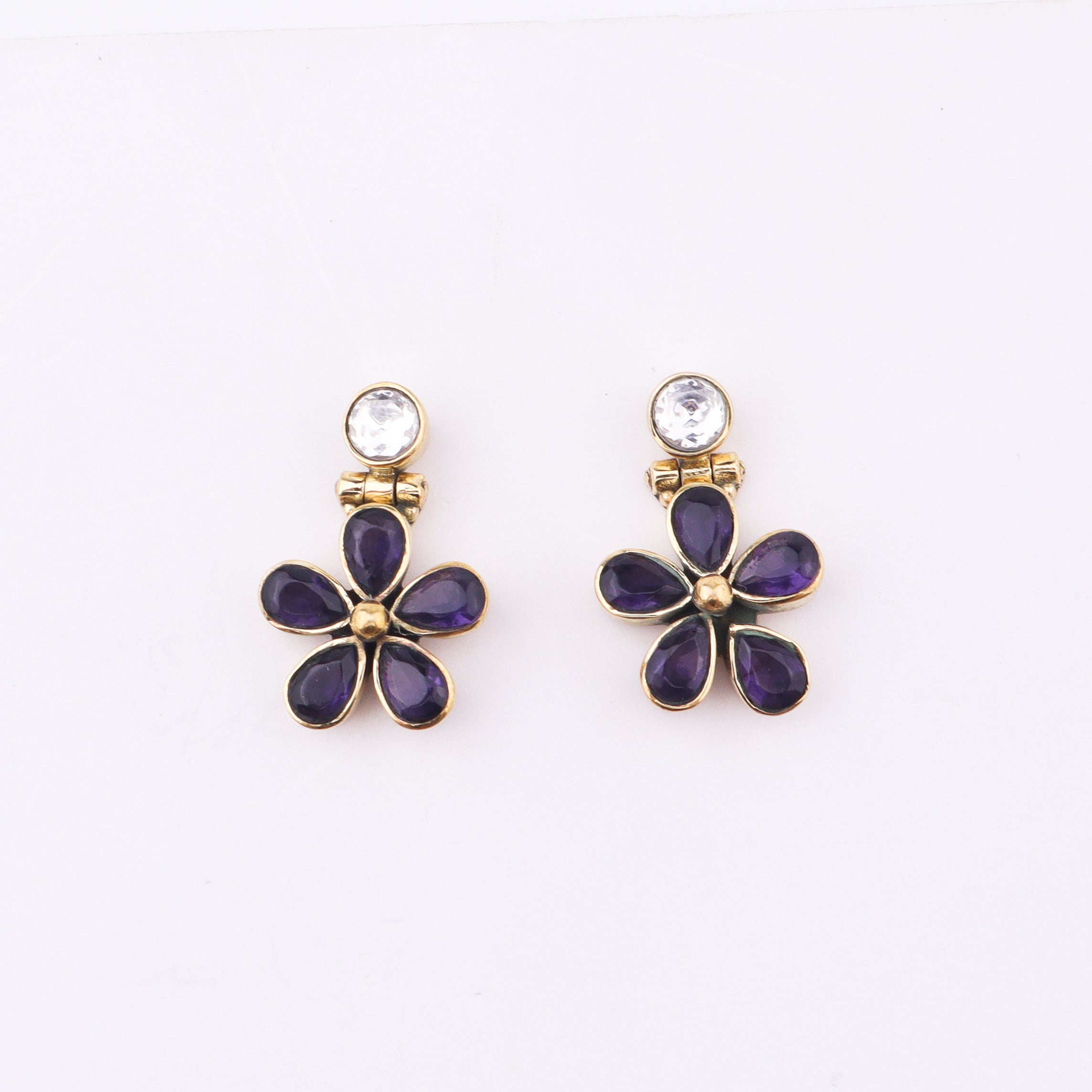 Brass Fashion Earrings