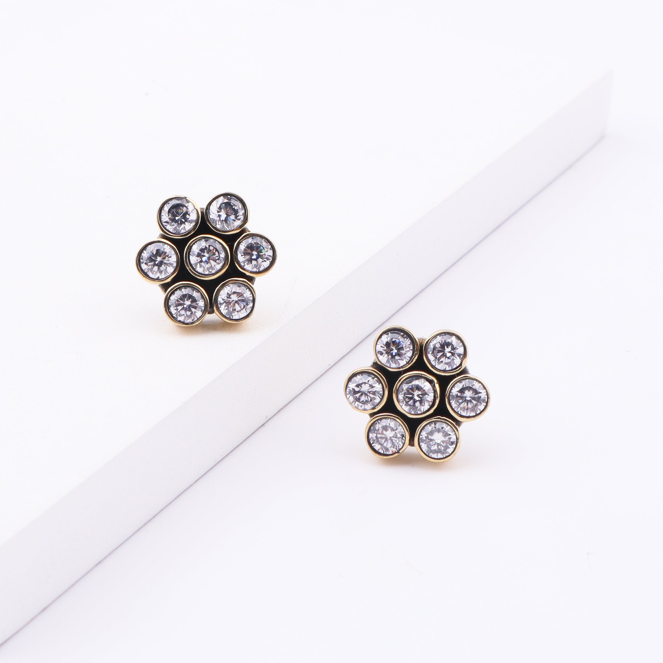 Brass Fashion Earrings