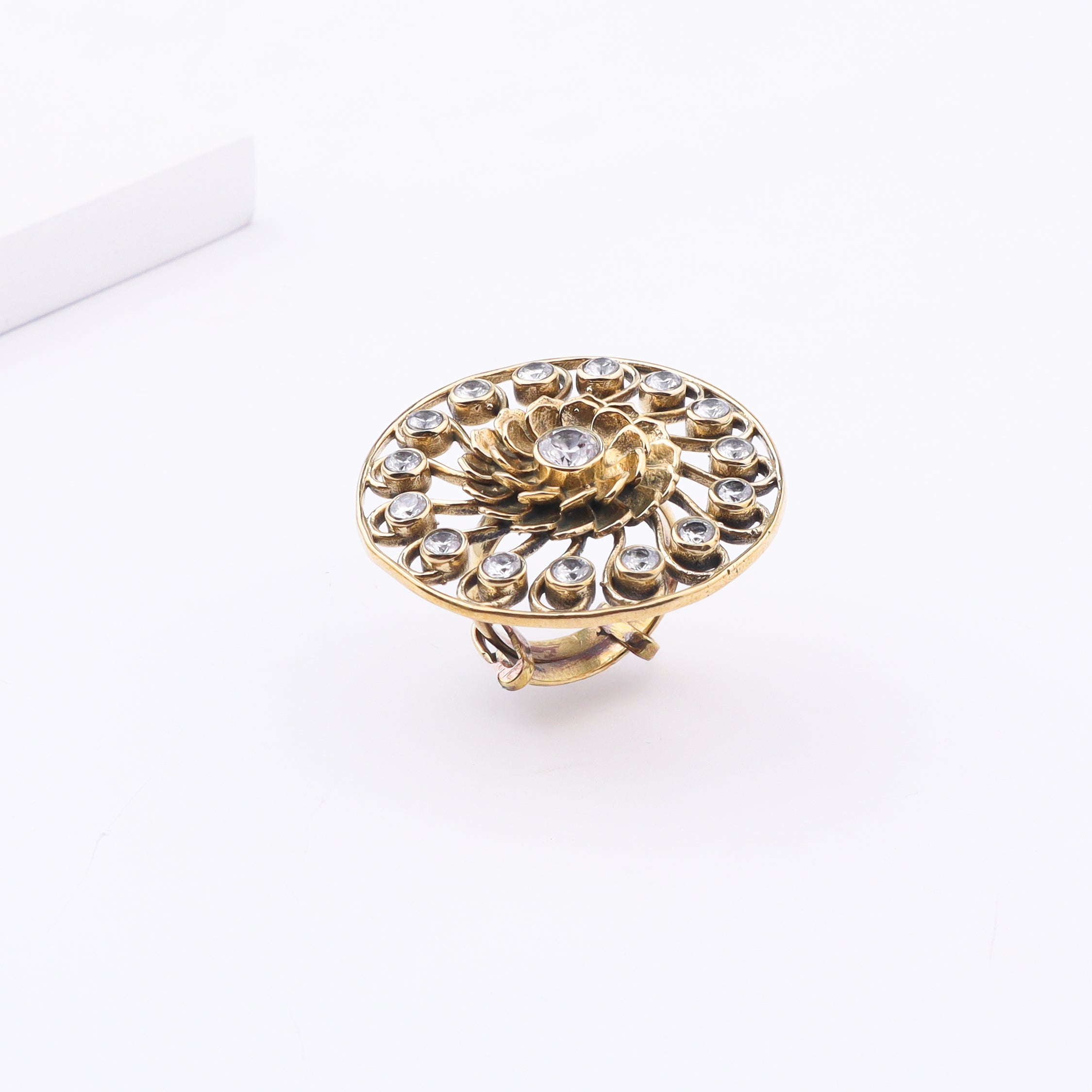 Brass Fashion Ring