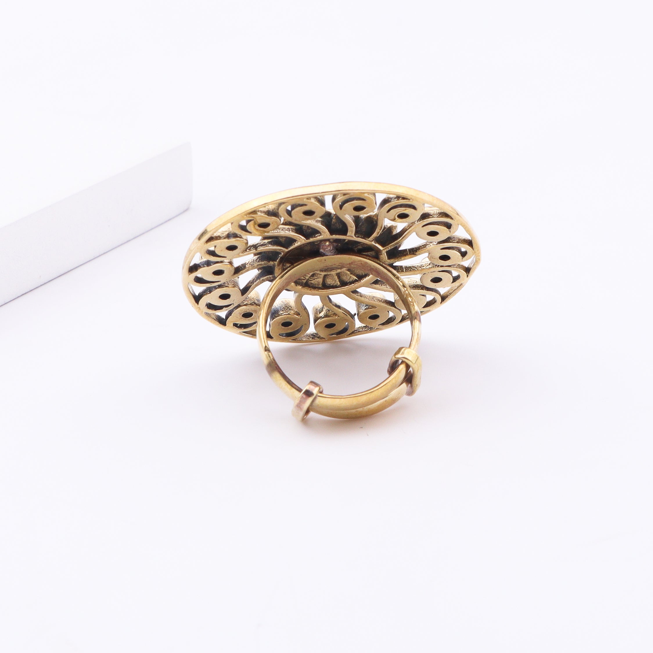Brass Fashion Ring