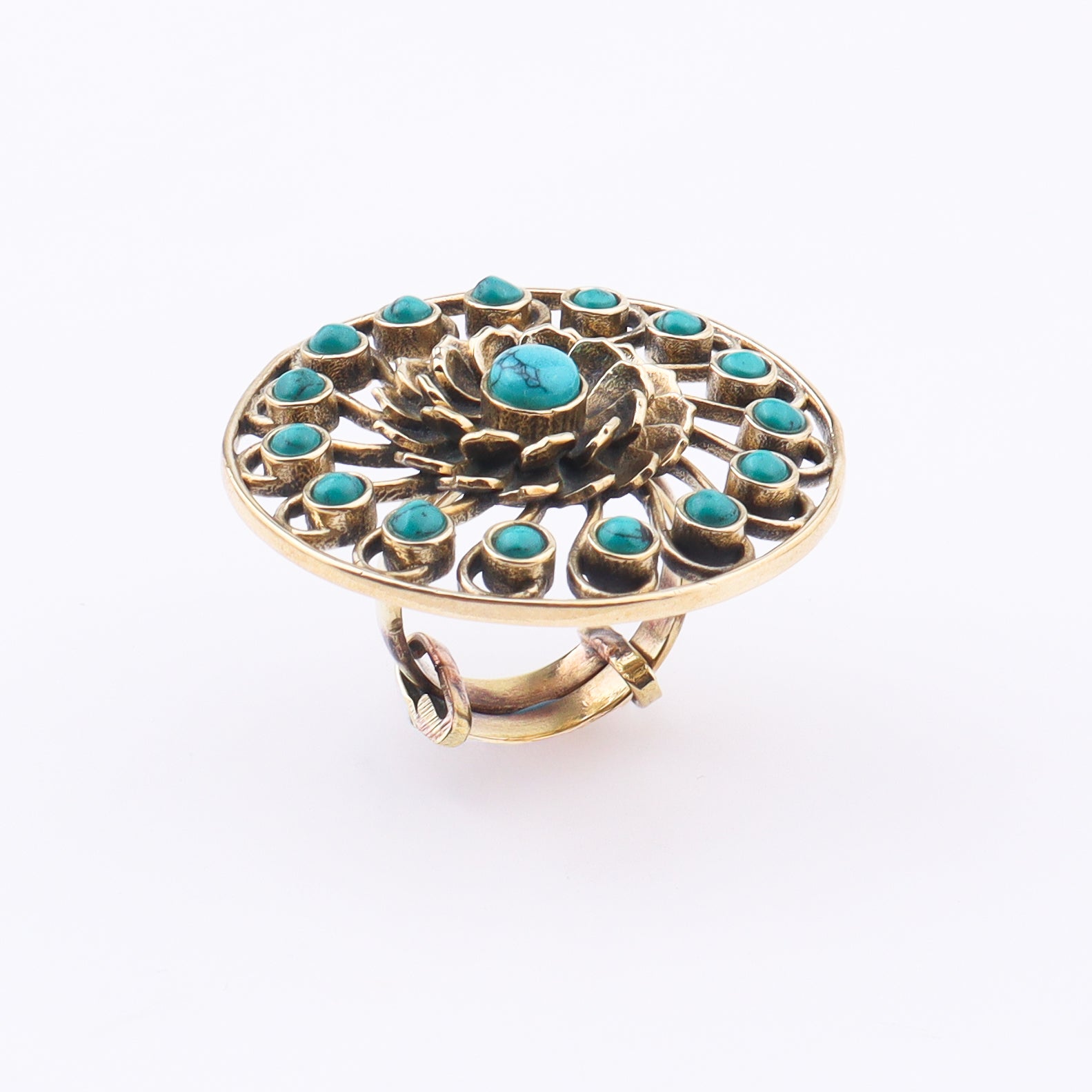 Brass Fashion Ring