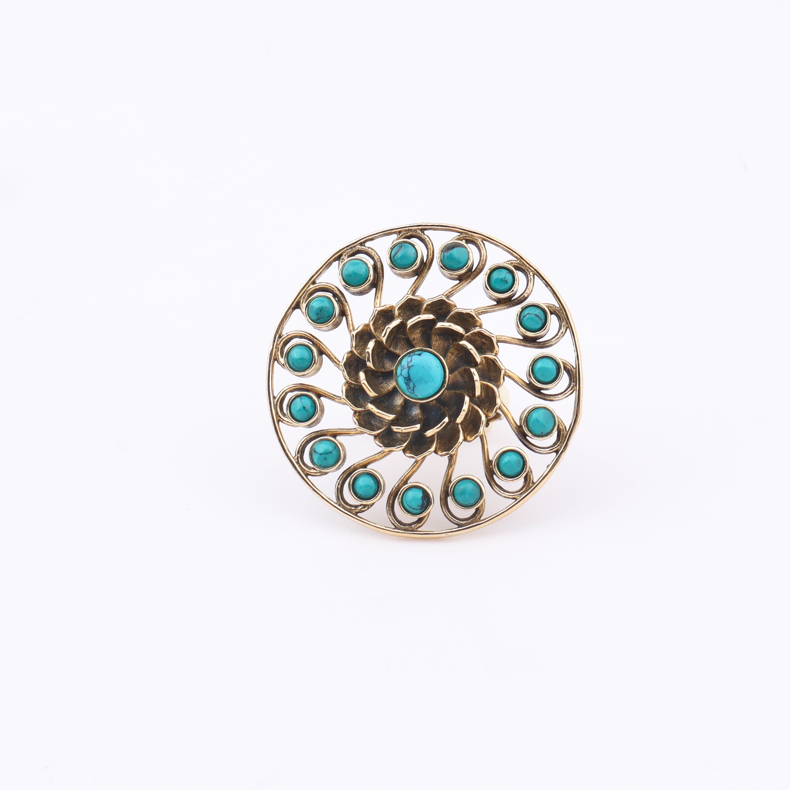 Brass Fashion Ring