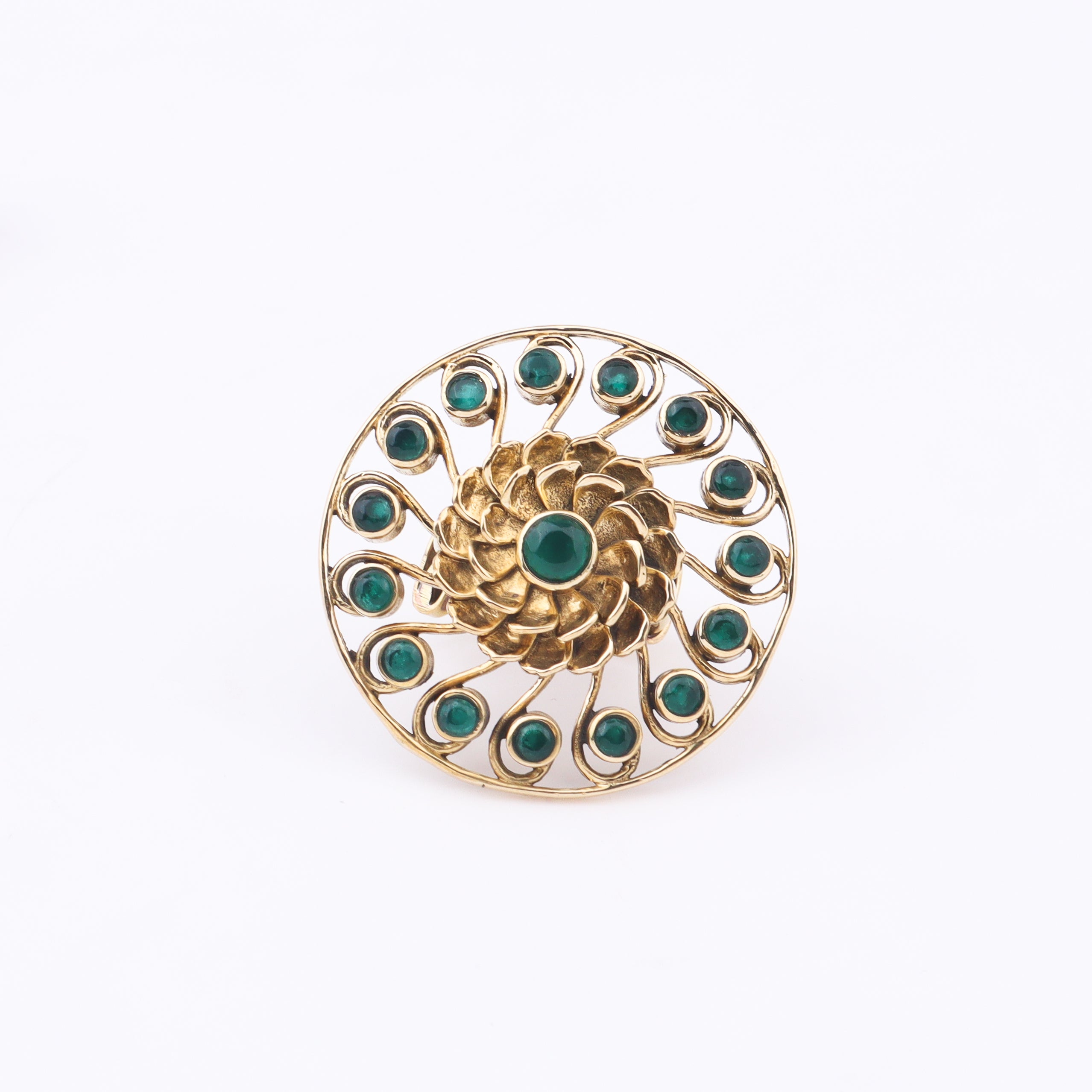Brass Fashion Ring