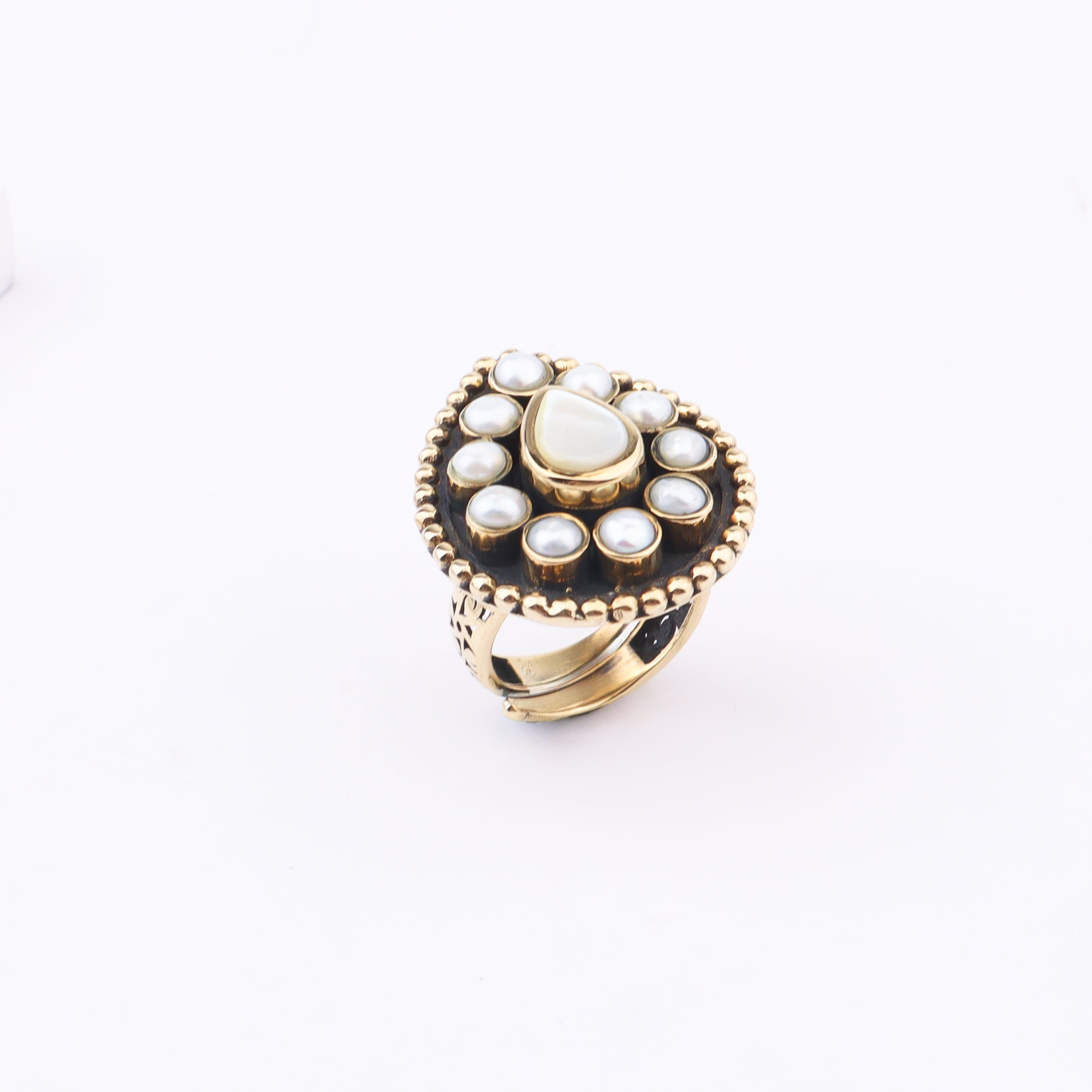 Brass Fashion Ring