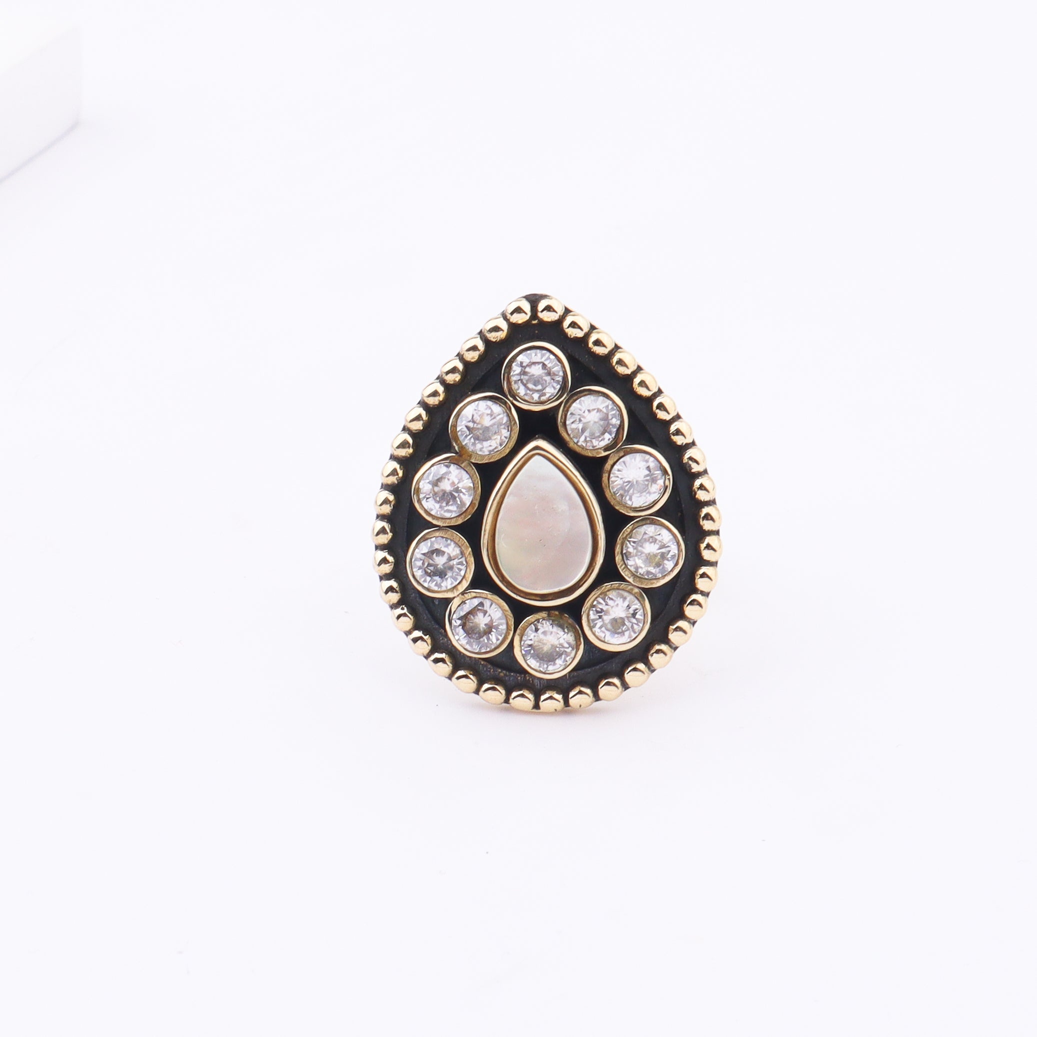 Brass Fashion Ring