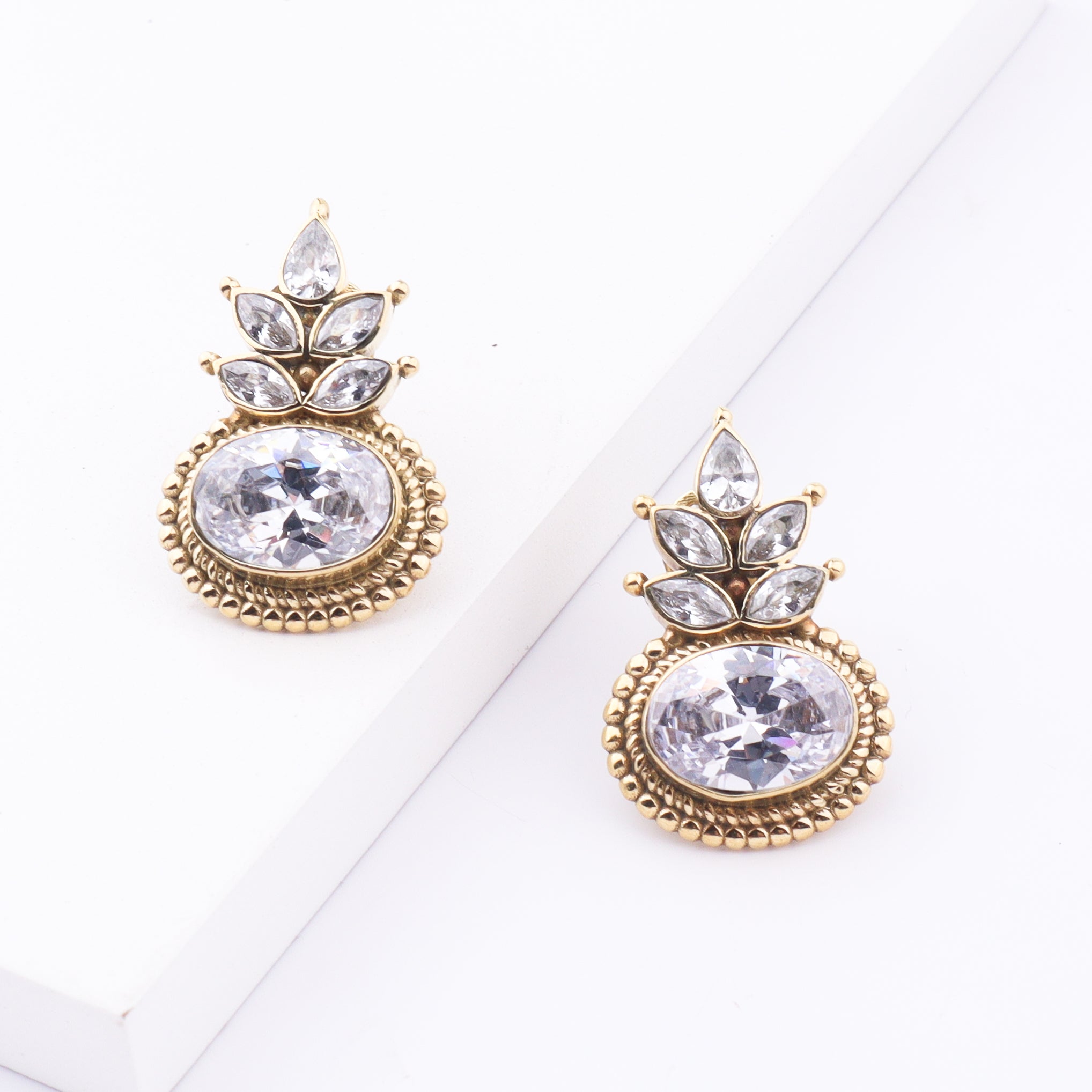 Brass Fashion Earrings