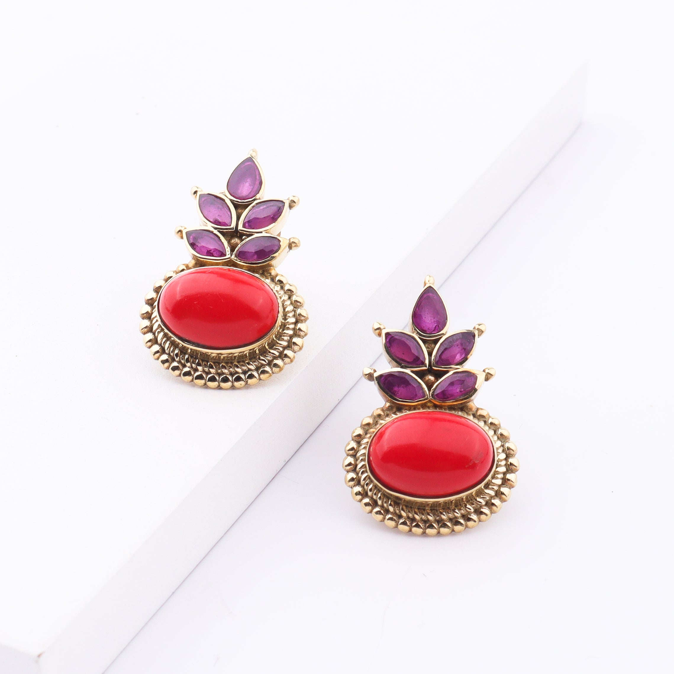 Brass Fashion Earrings