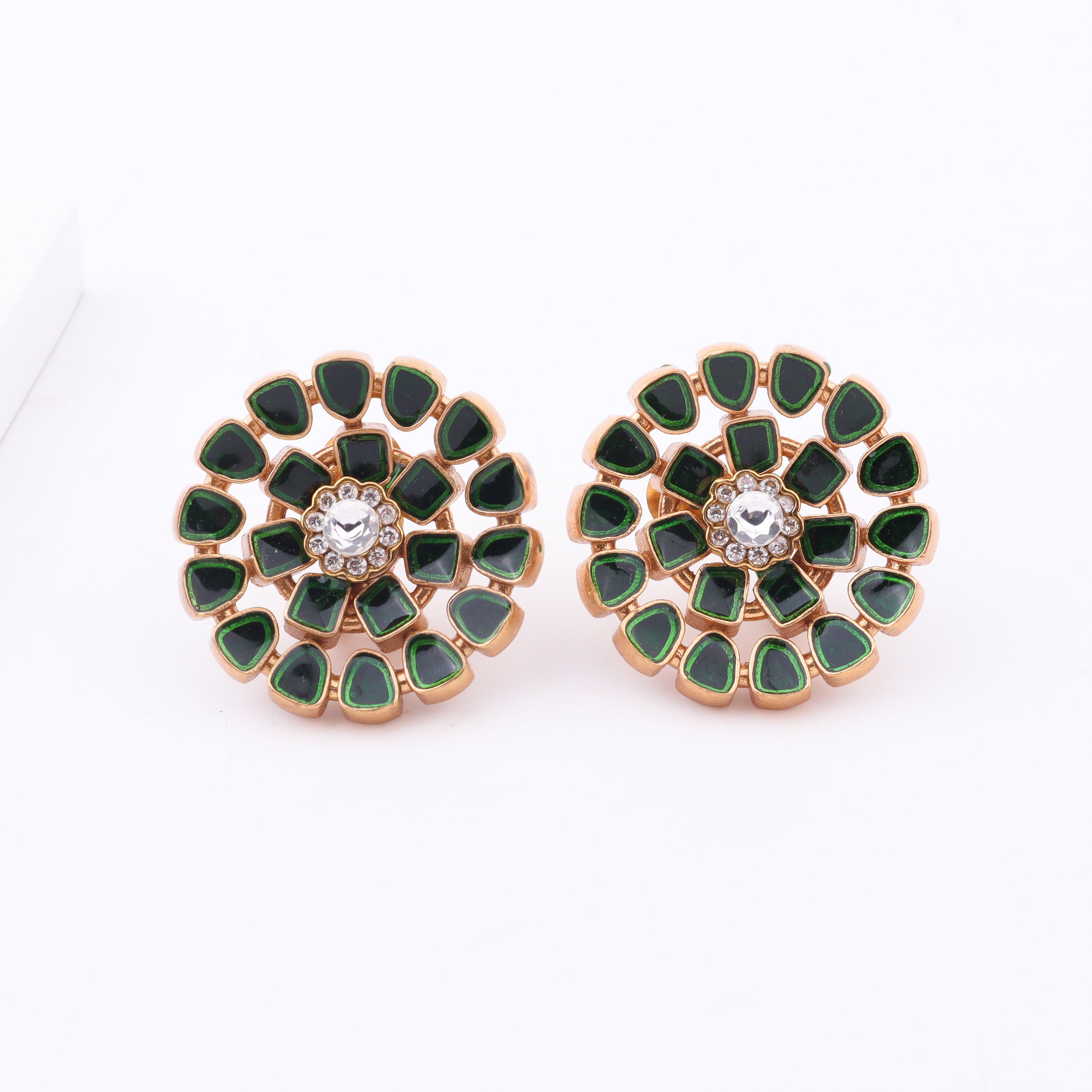 Brass Fashion Earrings