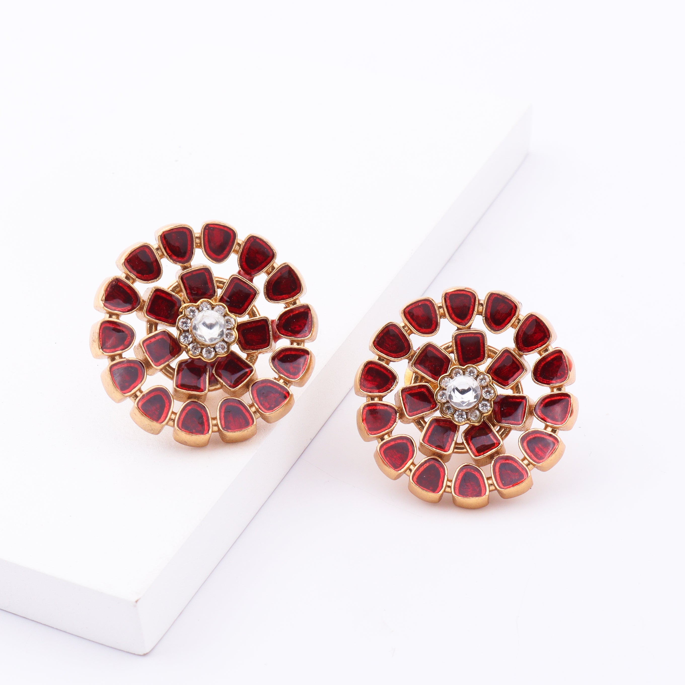 Brass Fashion Earrings