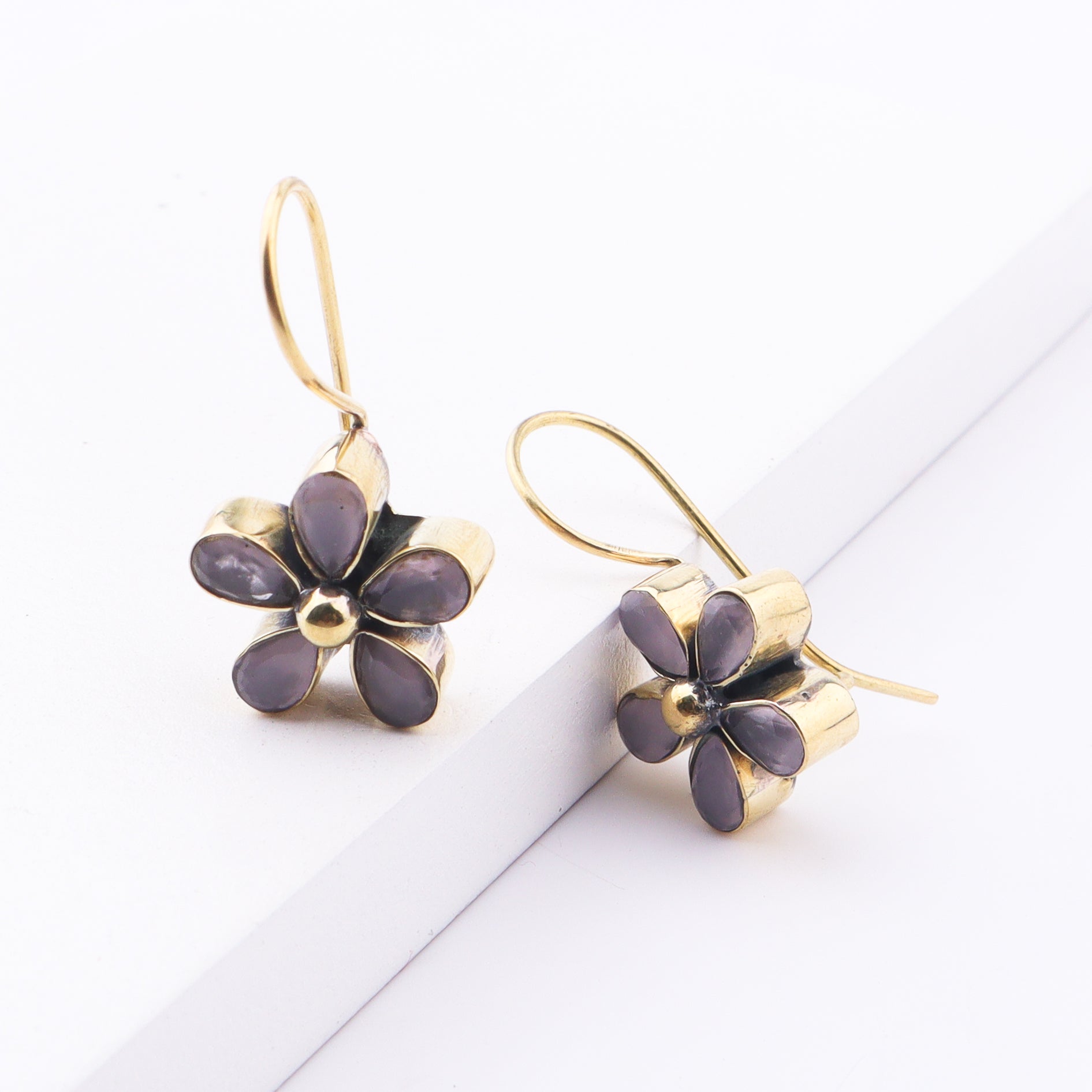 Brass Fashion Earrings