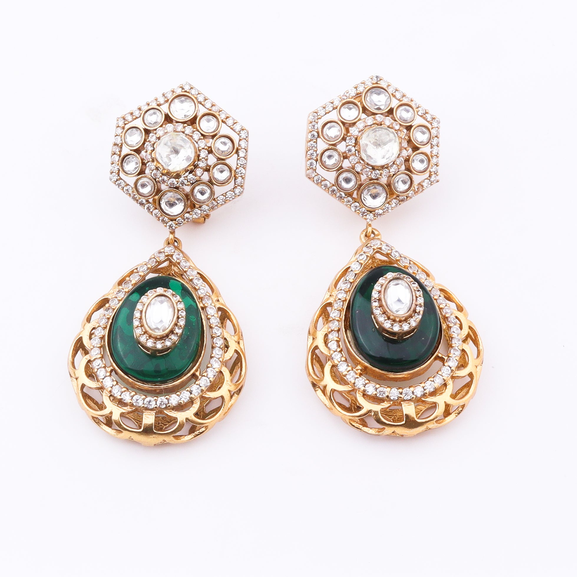 22K Gold Plated Fashion Earrings