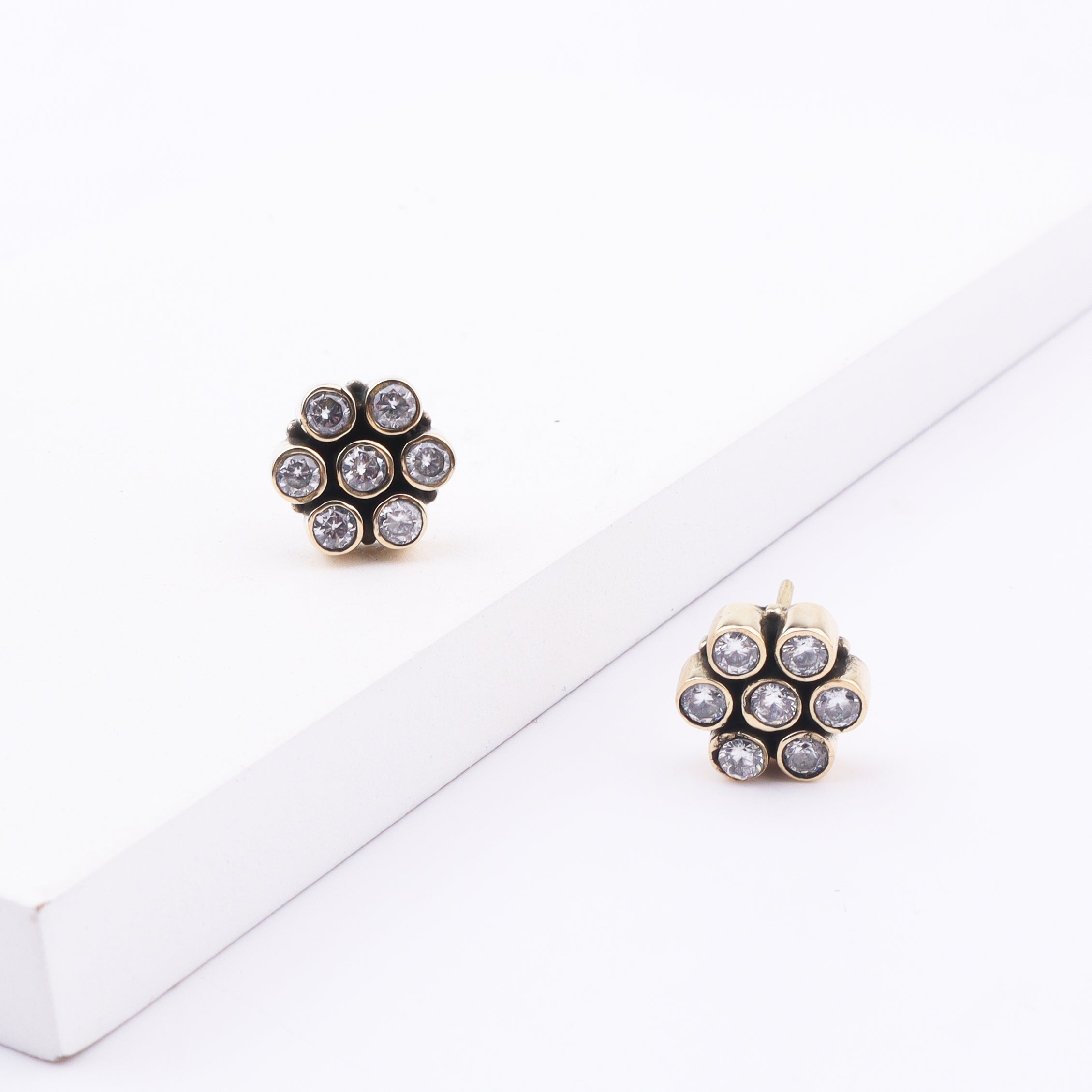 Brass Fashion Earrings