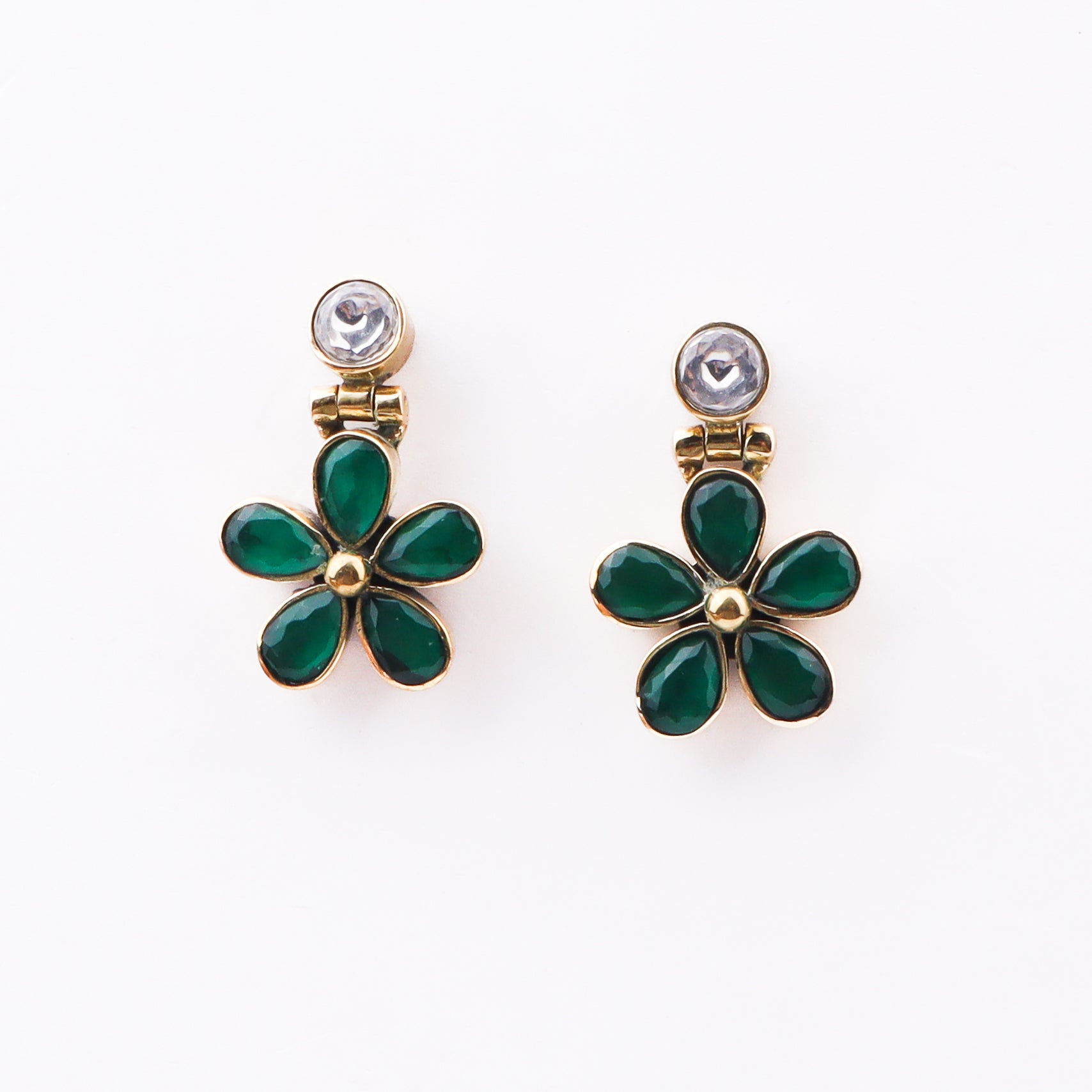 Brass Fashion Earrings