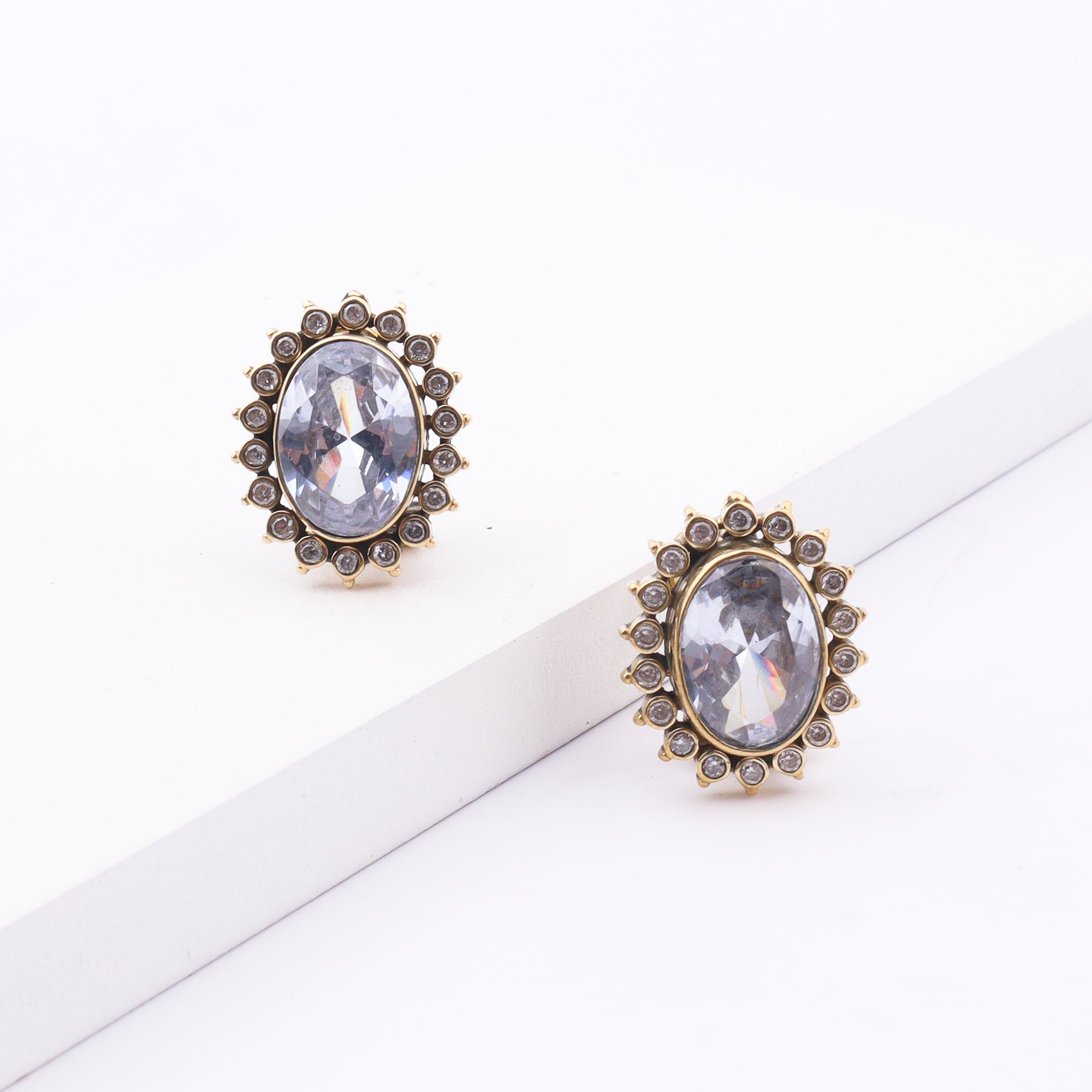 Brass Fashion Earrings