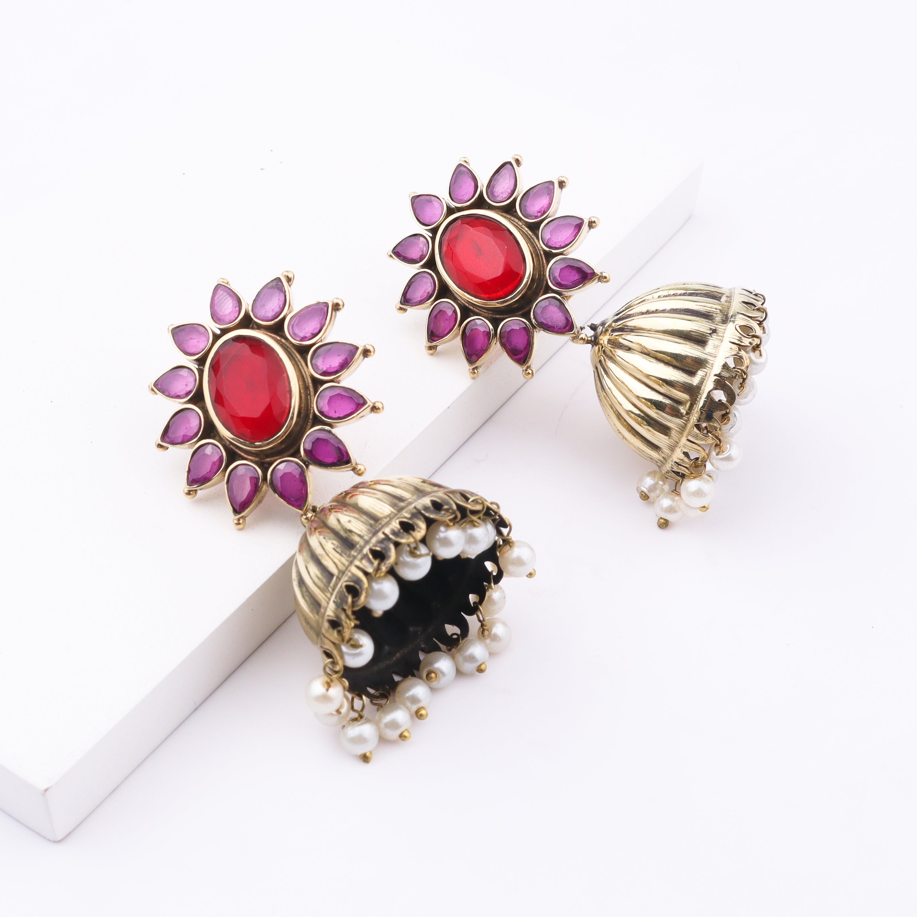 Brass Fashion Earrings