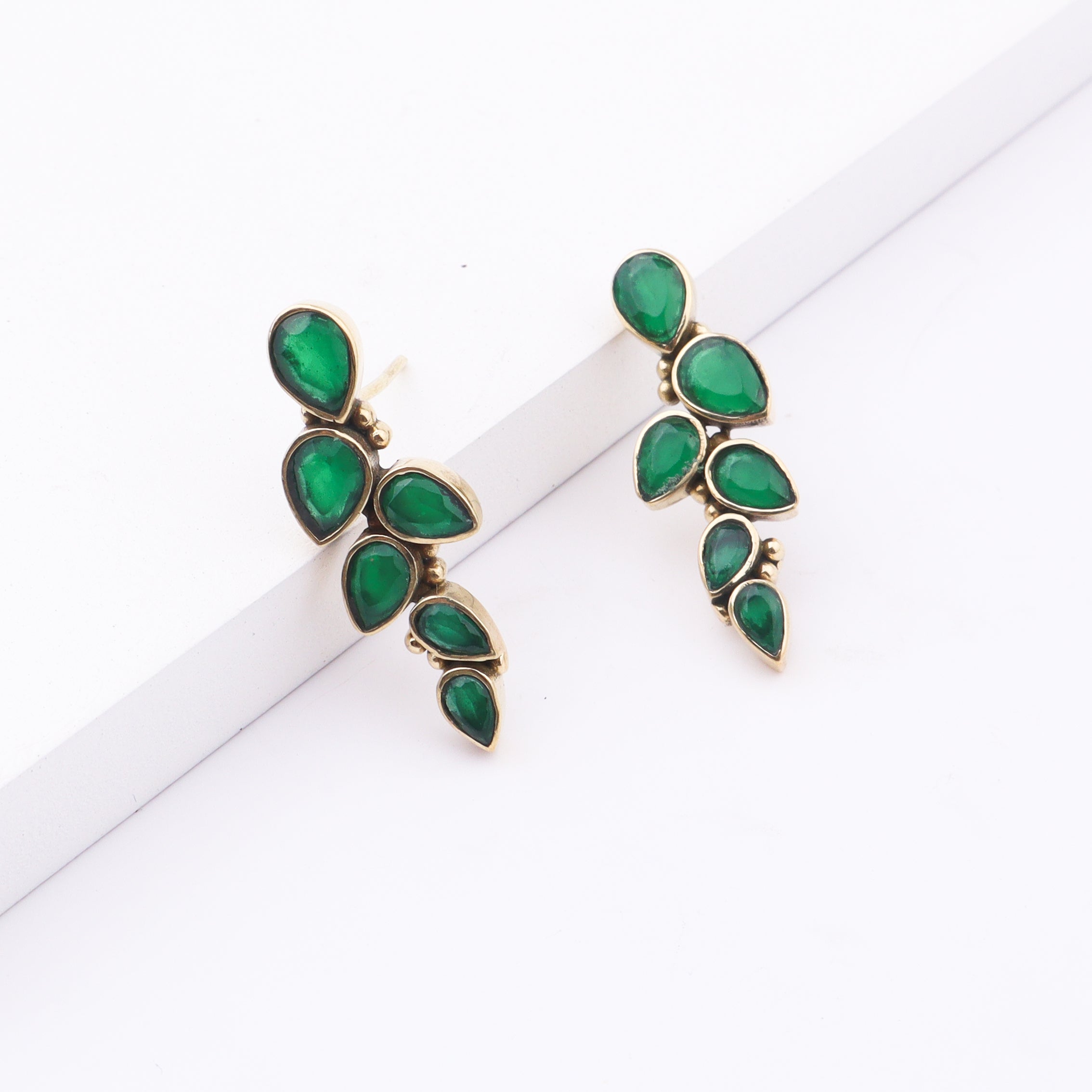 Brass Fashion Earrings
