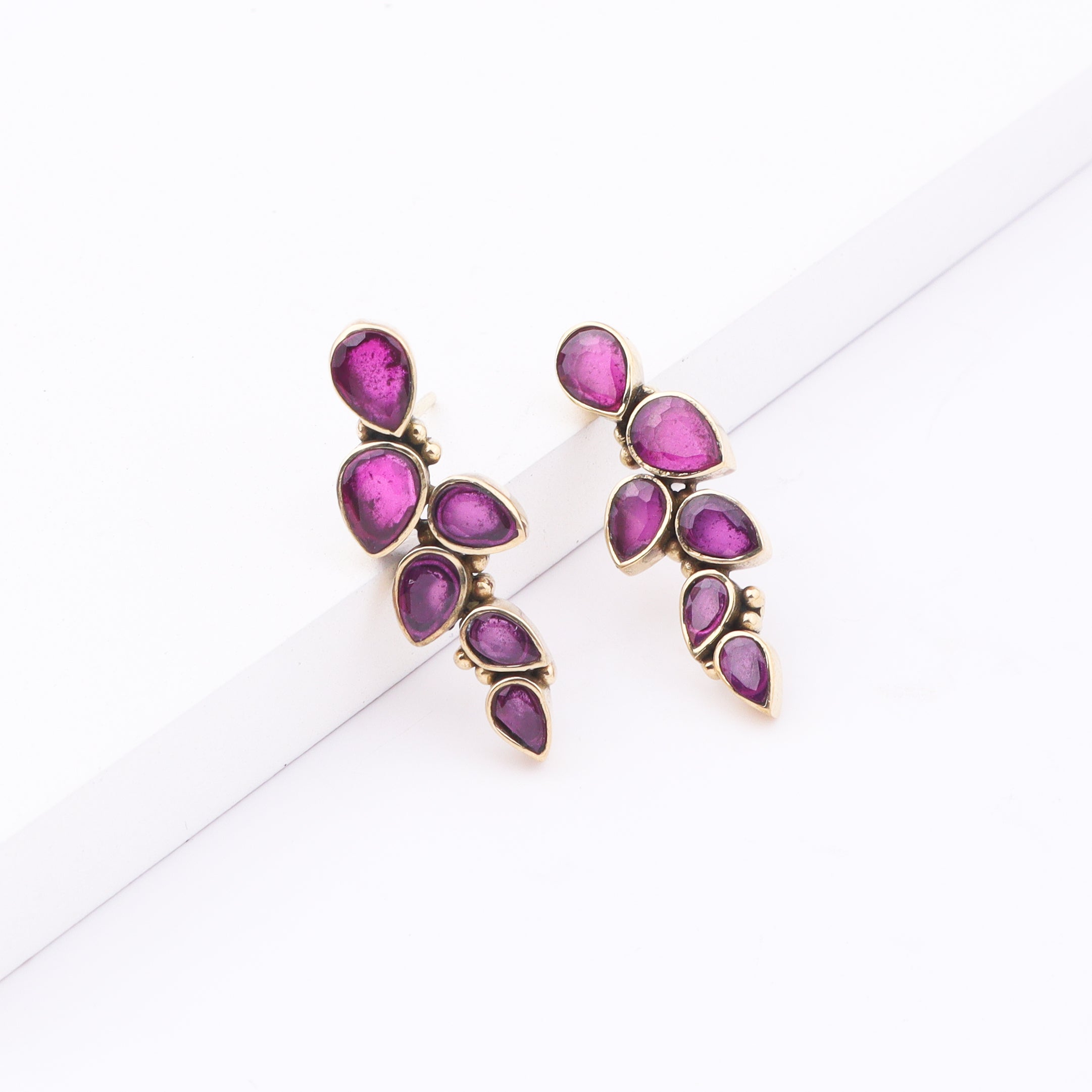 Brass Fashion Earrings