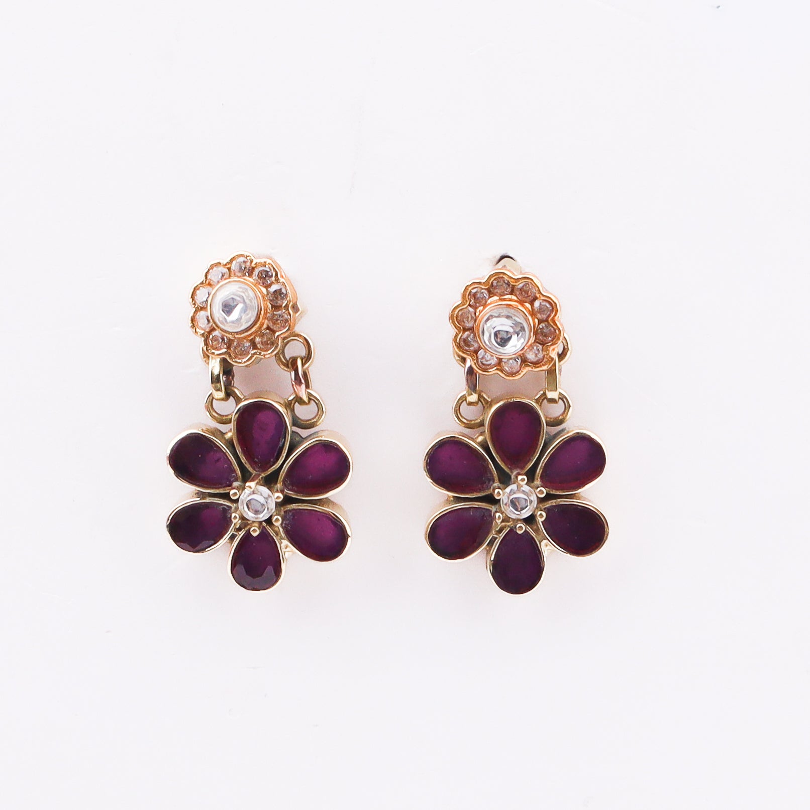 Brass Fashion Earrings