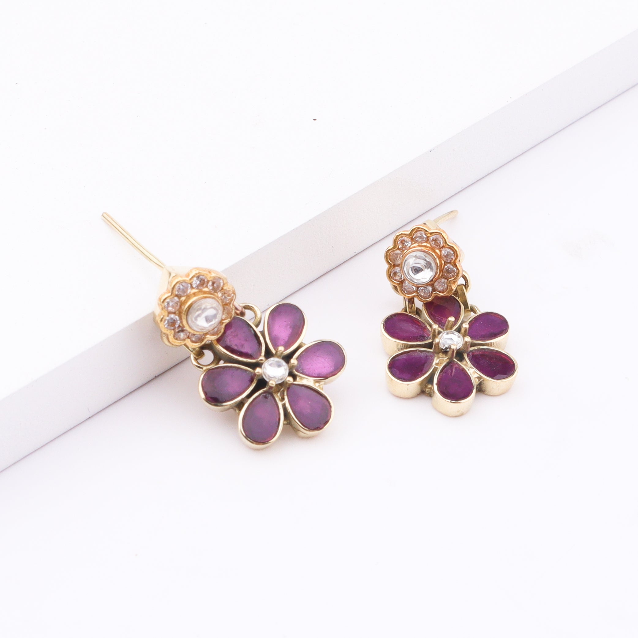 Brass Fashion Earrings