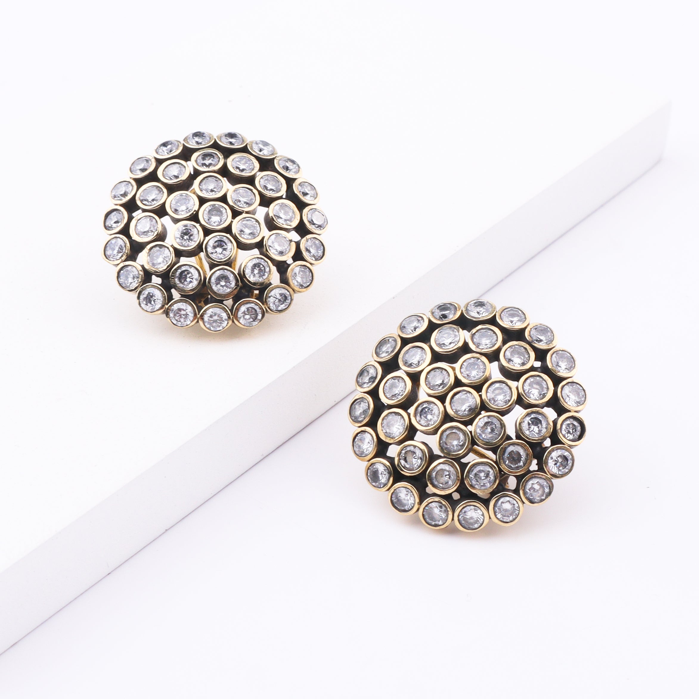 Brass Fashion Earrings