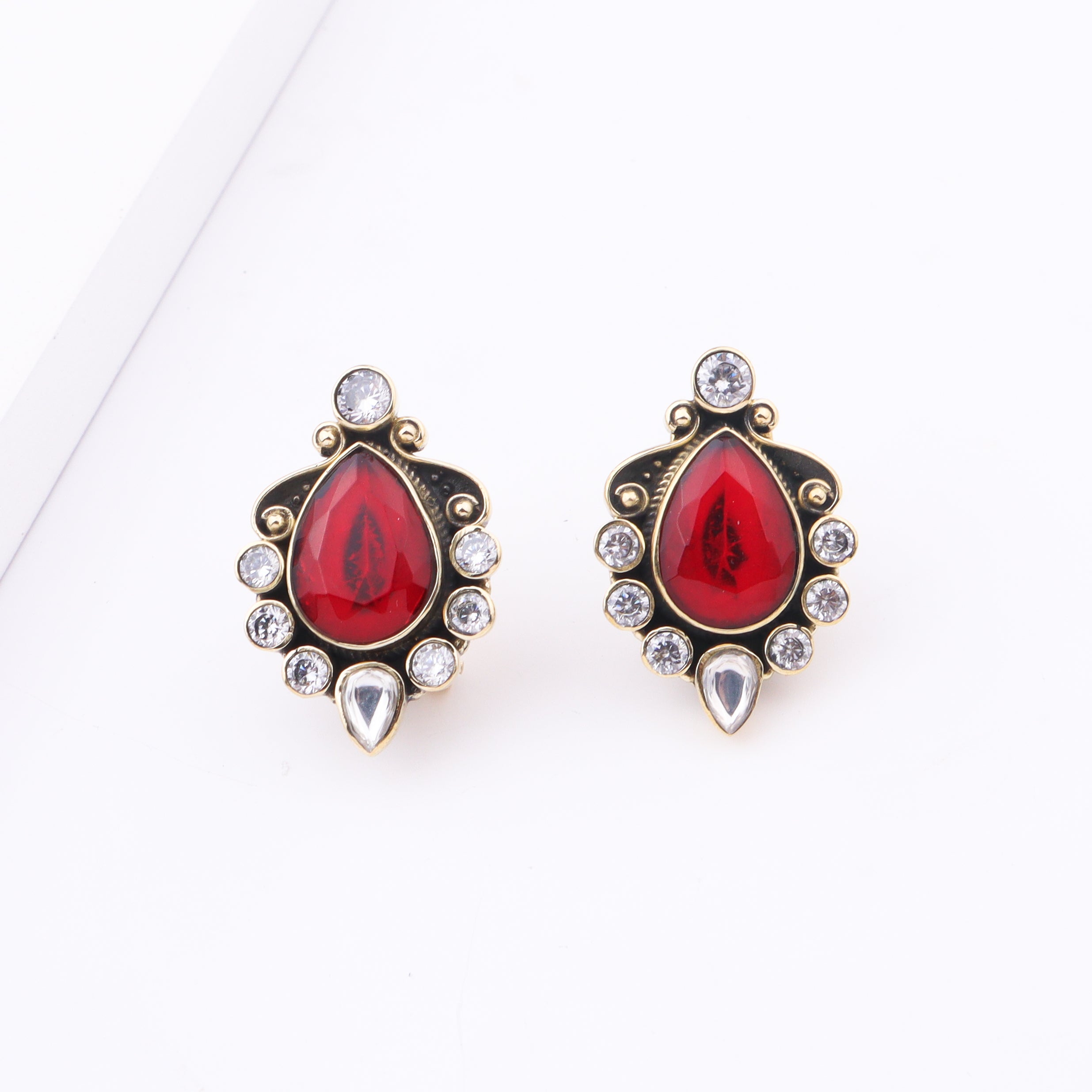 Brass Fashion Earrings