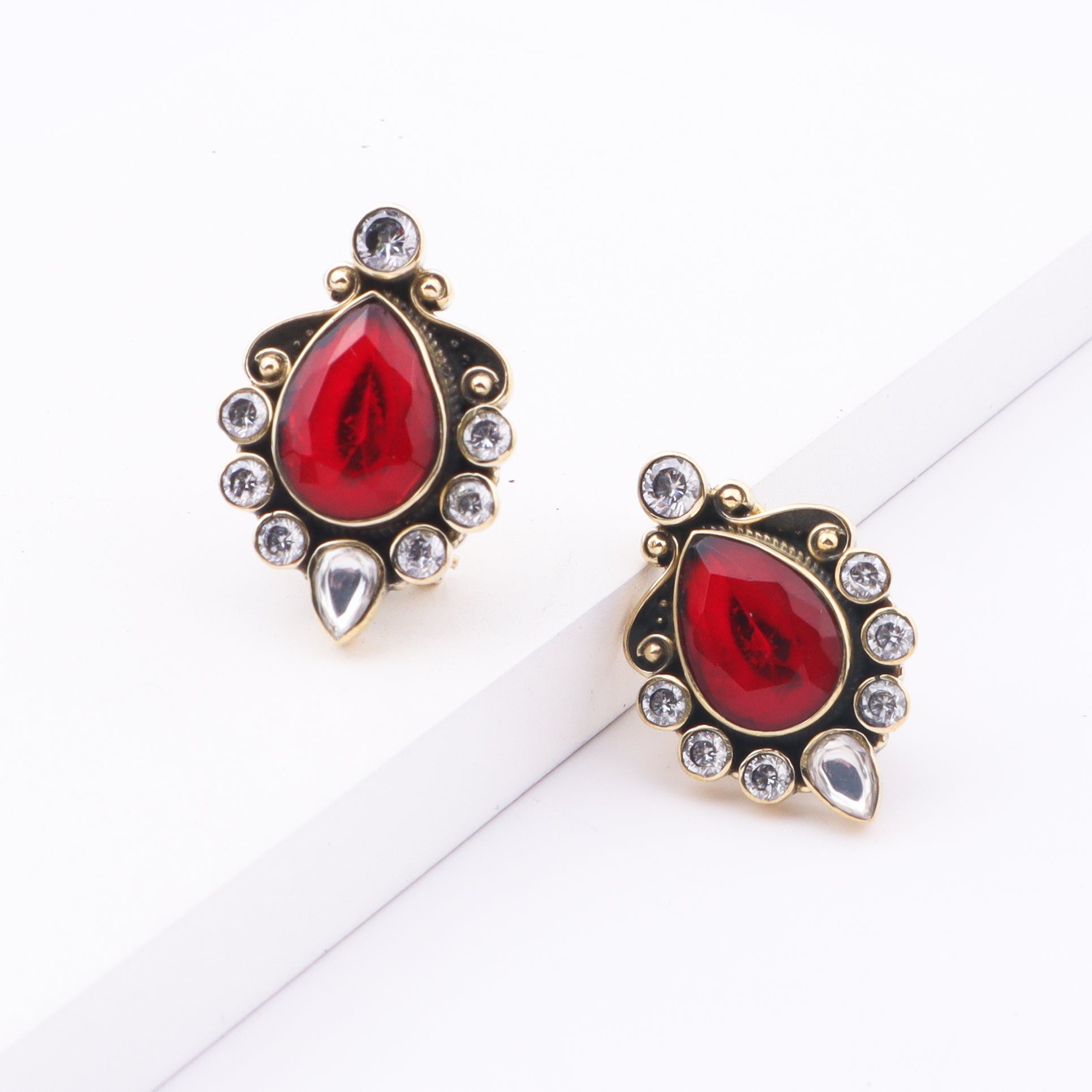 Brass Fashion Earrings