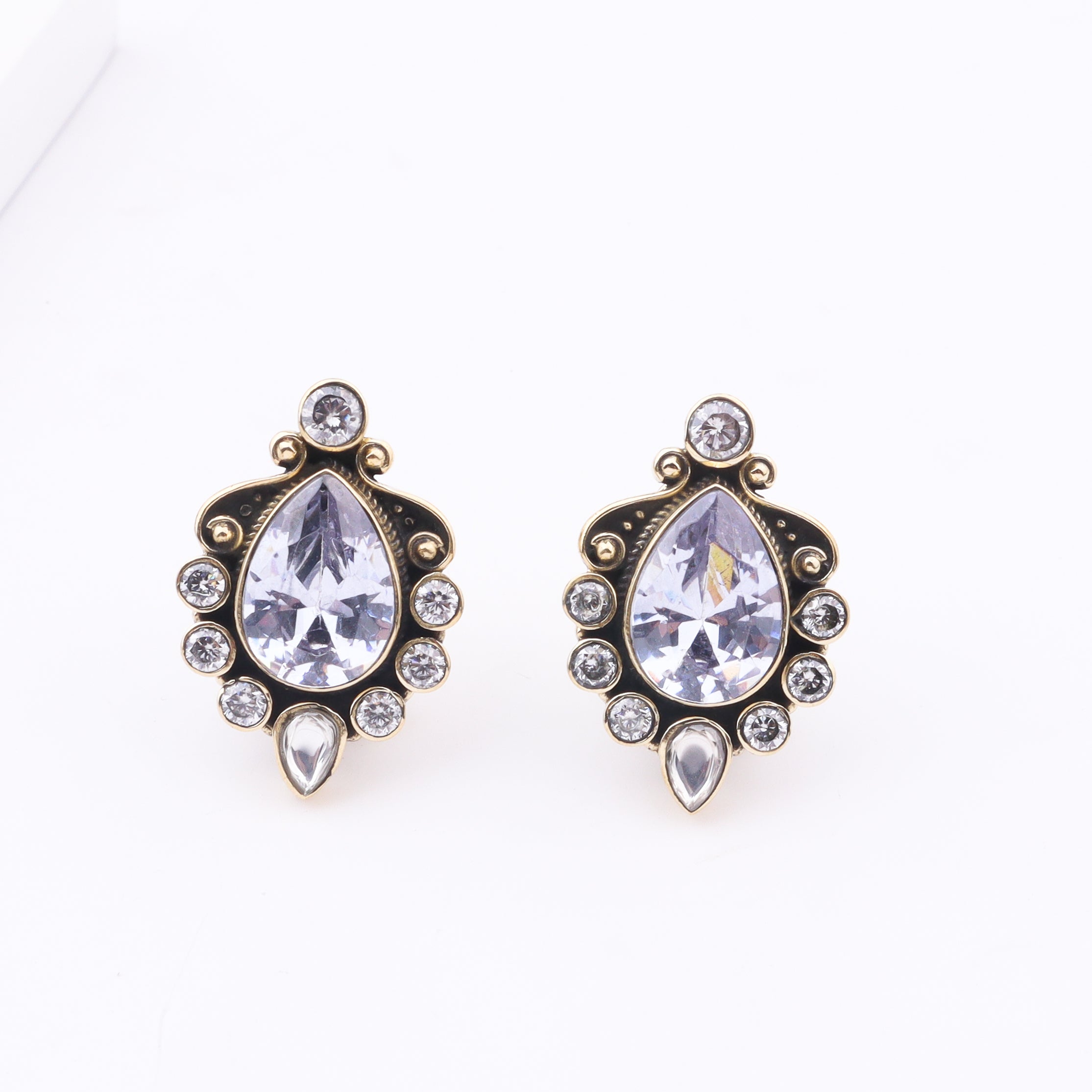 Brass Fashion Earrings