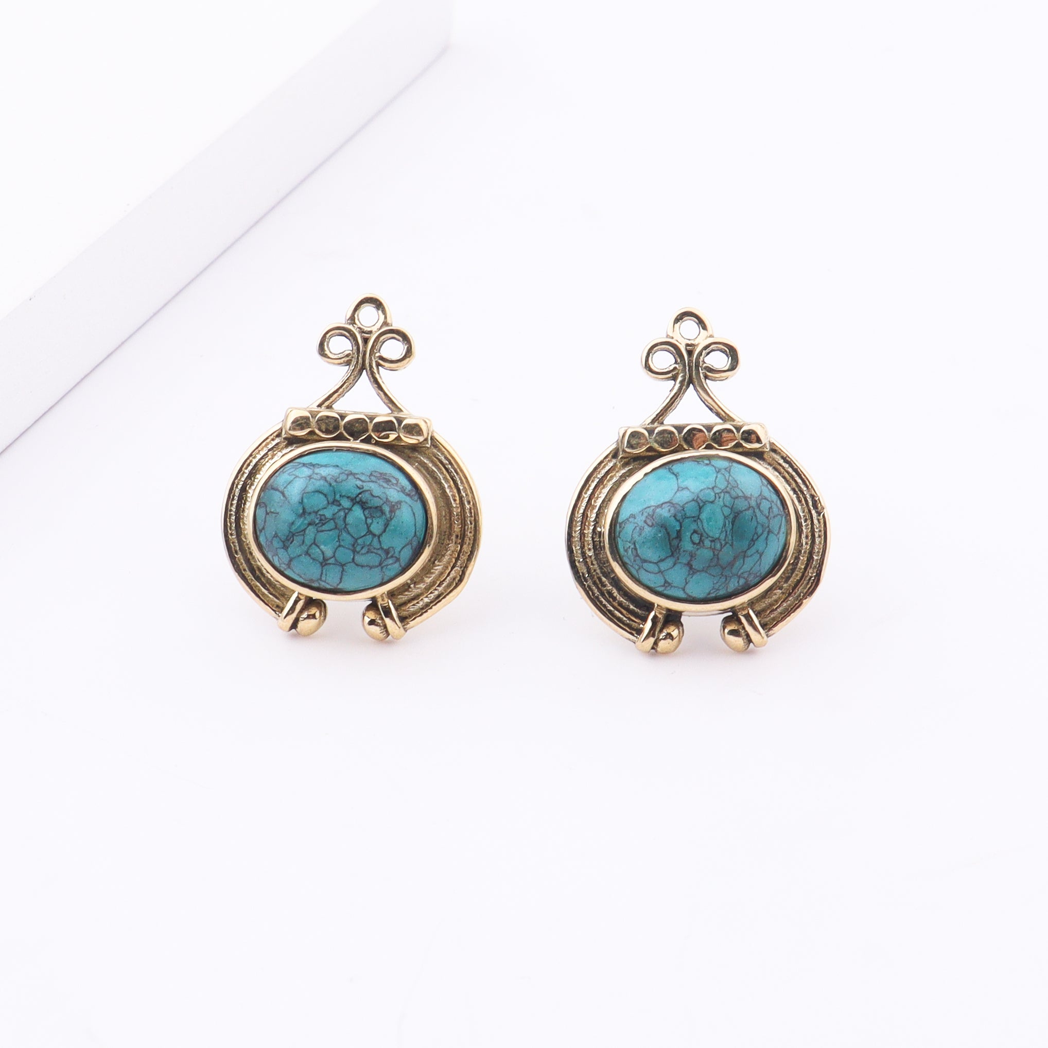 Brass Fashion Earrings