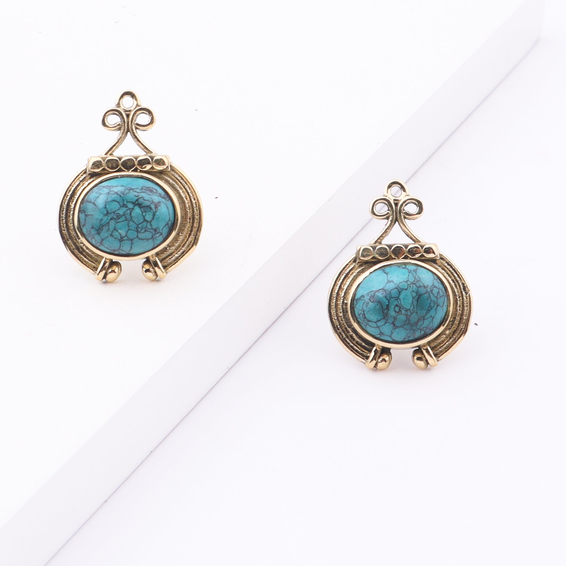 Brass Fashion Earrings