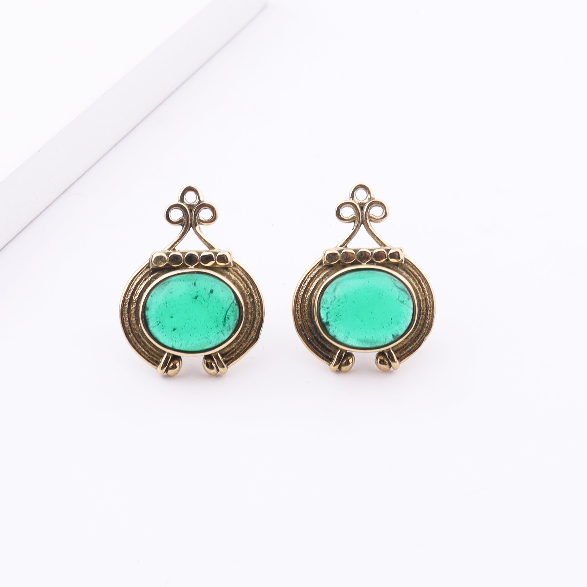 Brass Fashion Earrings