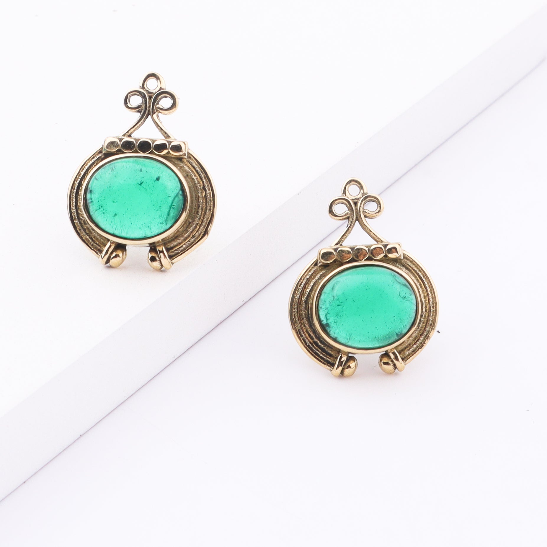 Brass Fashion Earrings