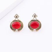 Brass Fashion Earrings