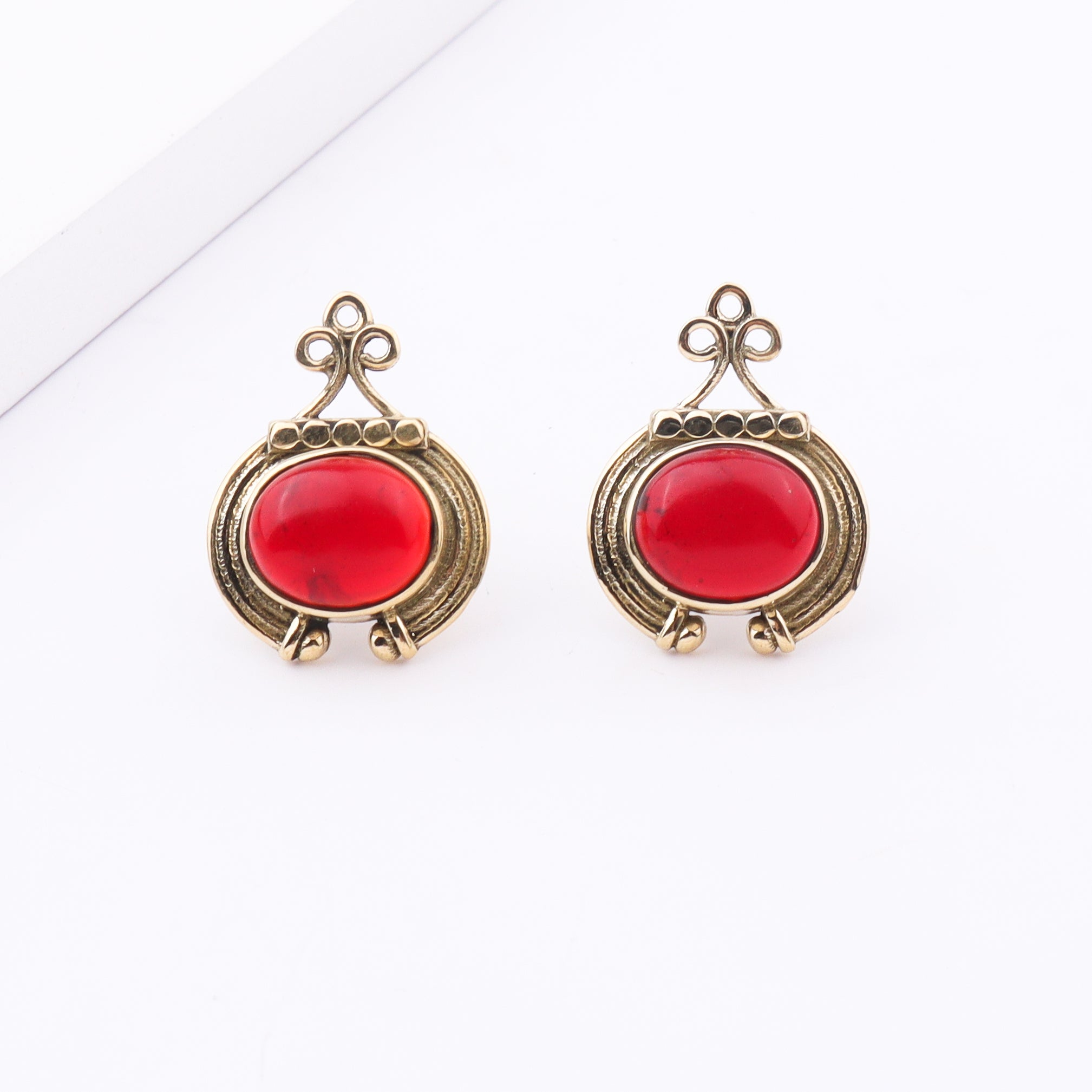 Brass Fashion Earrings