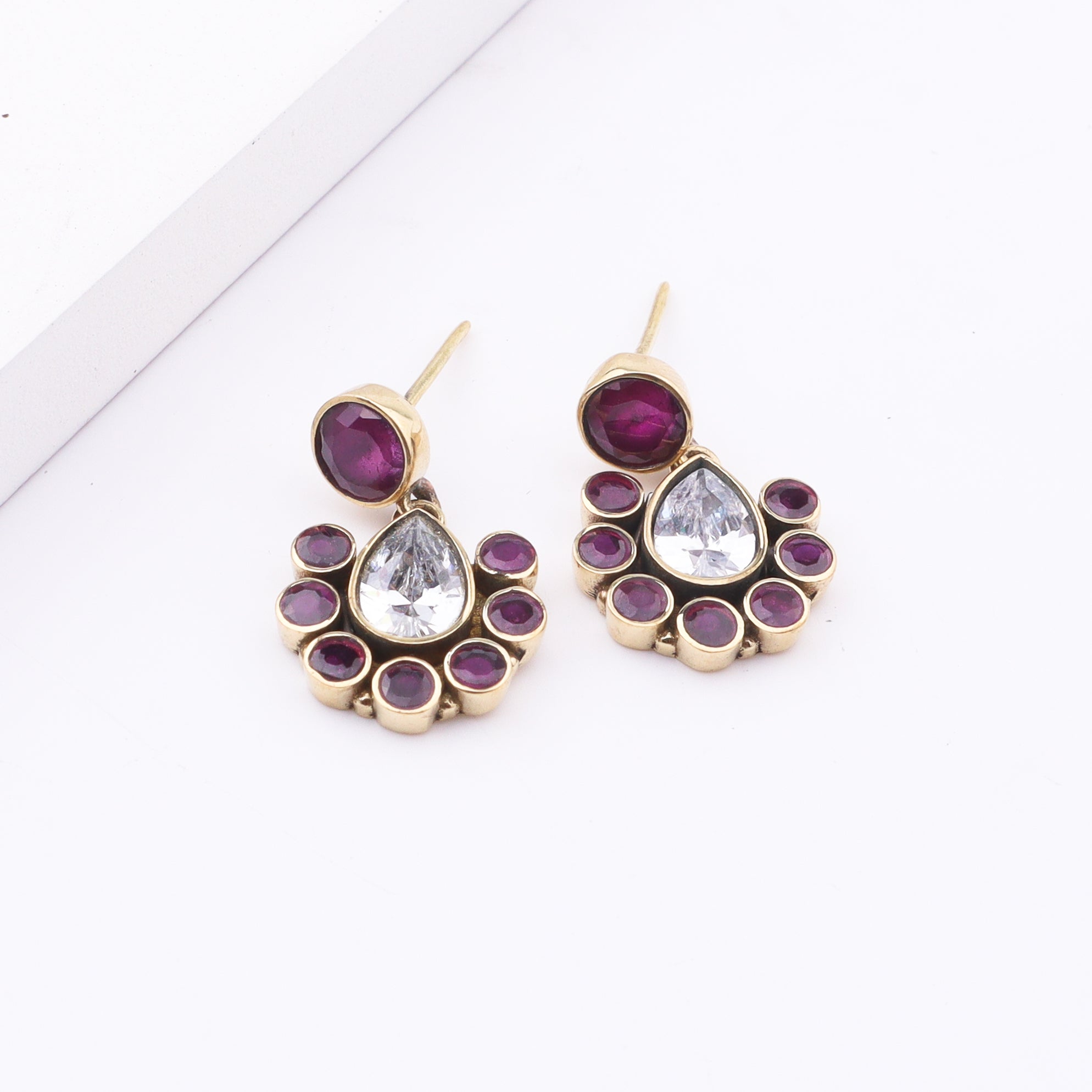 Brass Fashion Earrings
