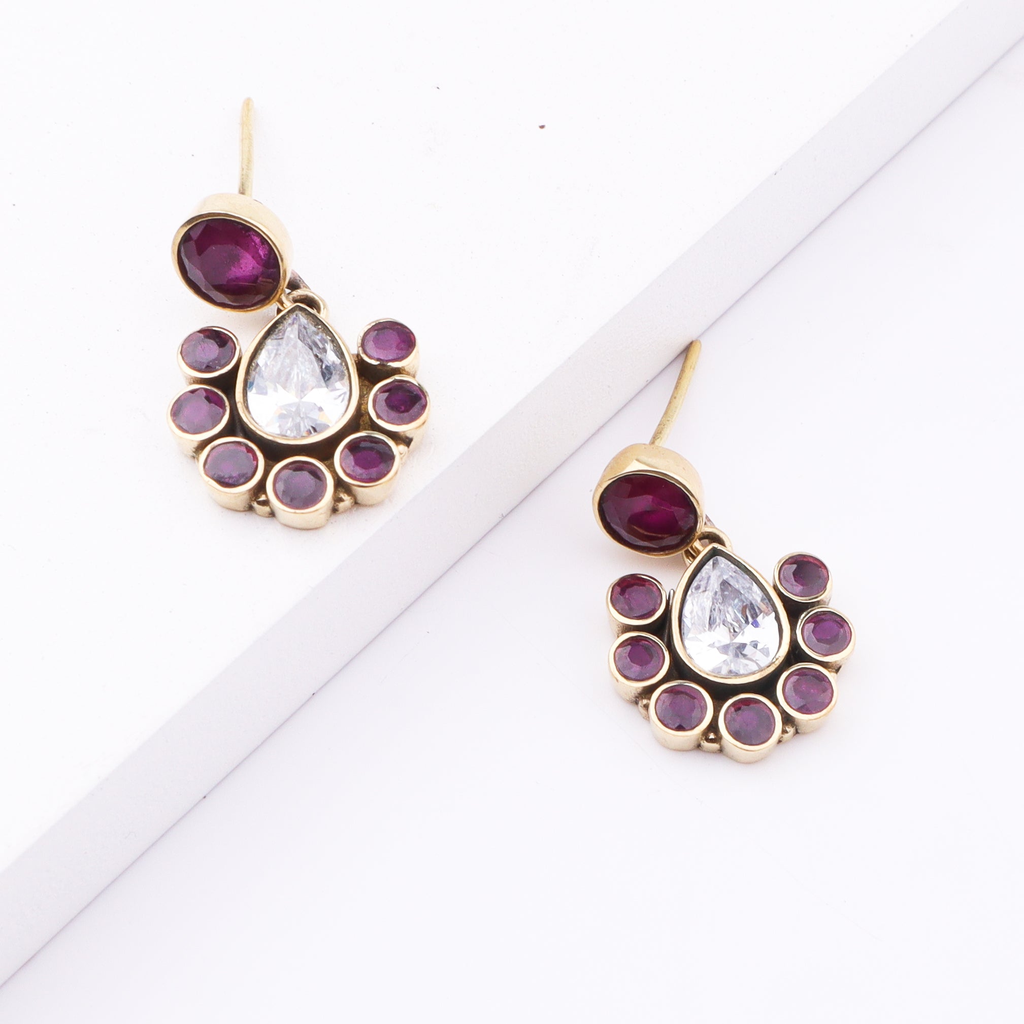 Brass Fashion Earrings