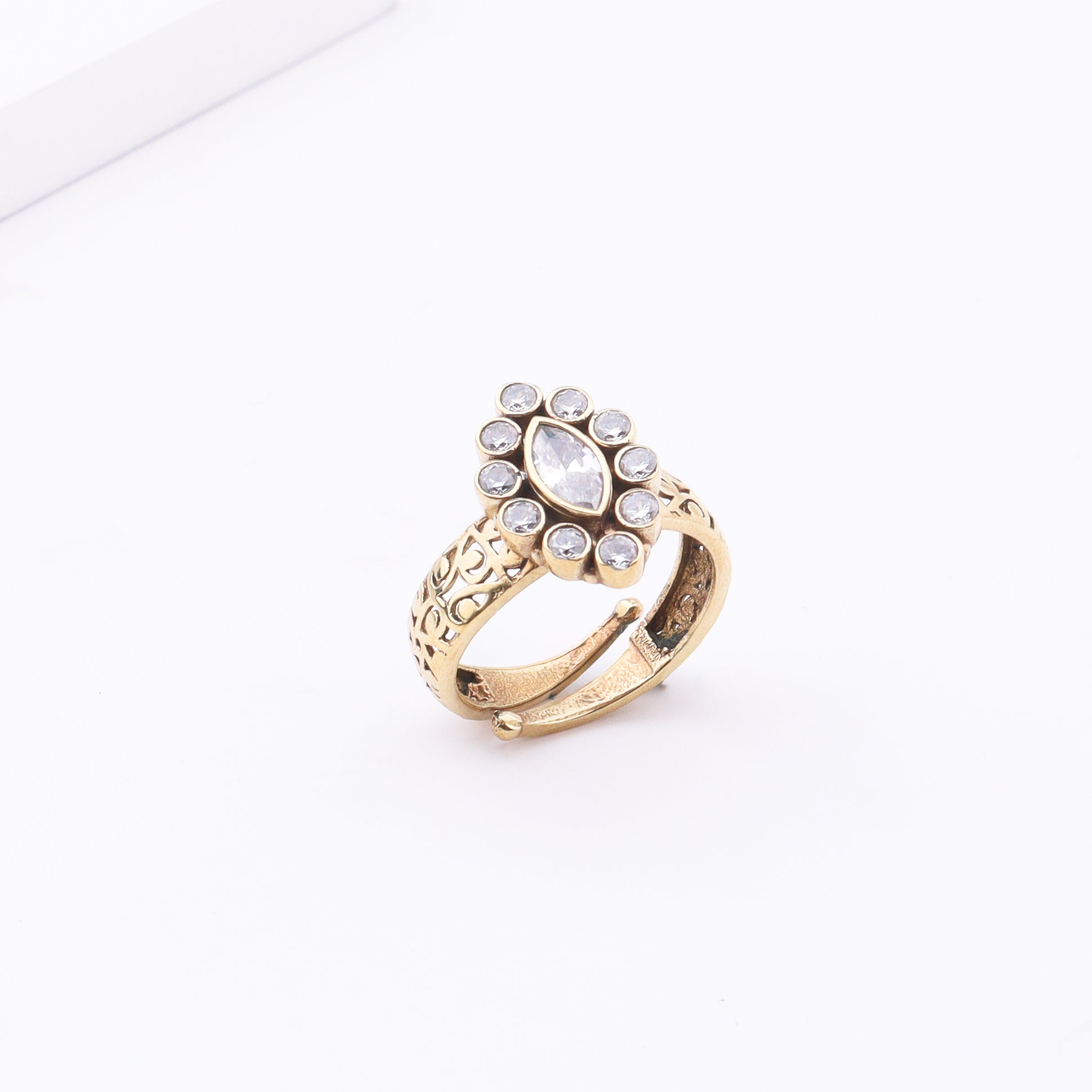 Brass Fashion Ring