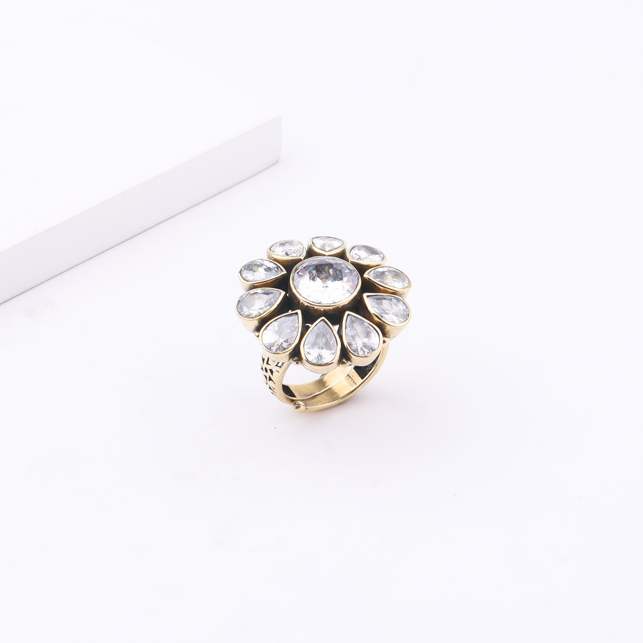 Brass Fashion Ring