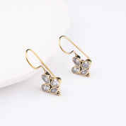 Brass Fashion Earring