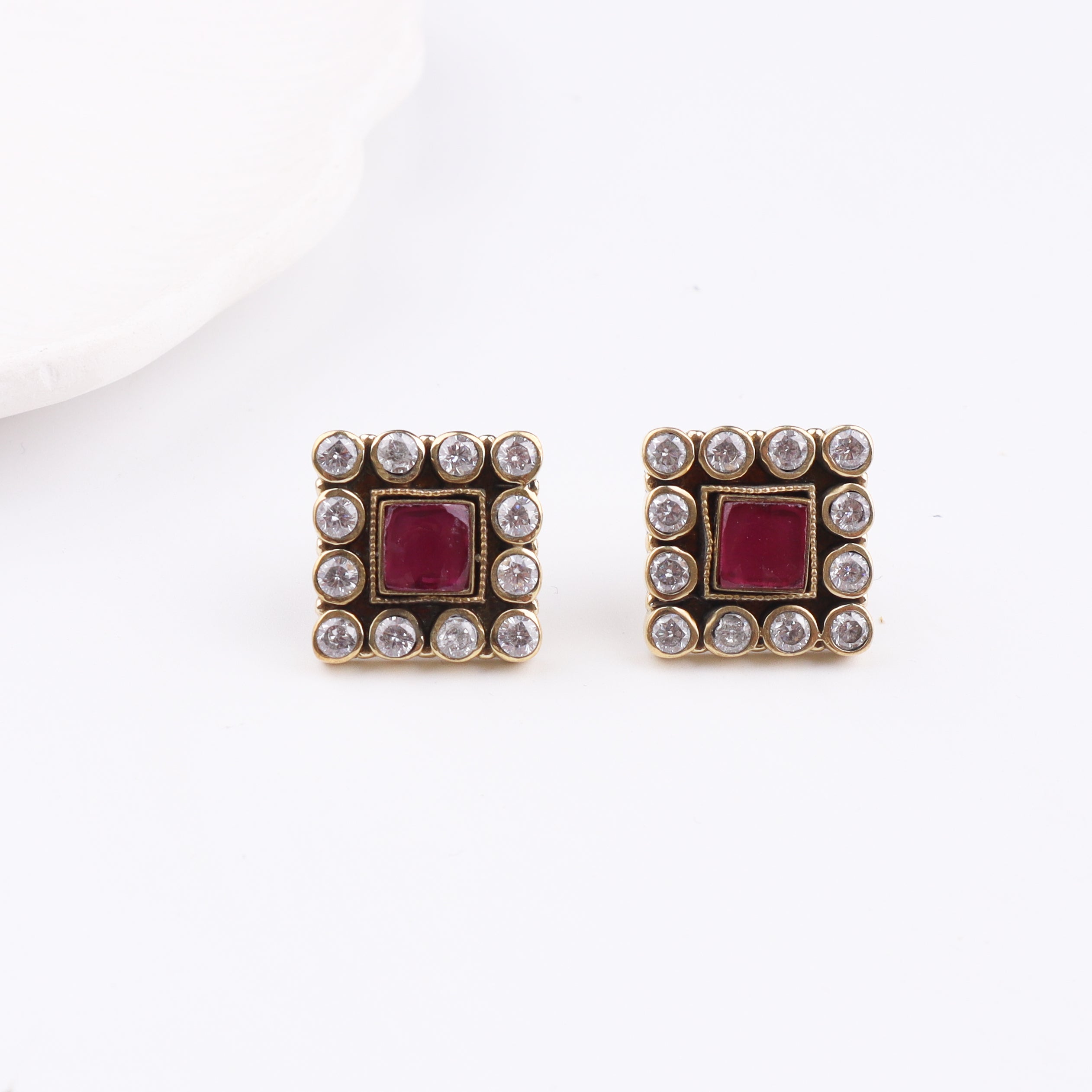 Brass Fashion Earring