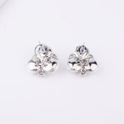 Silver Finish Fashion Earrings