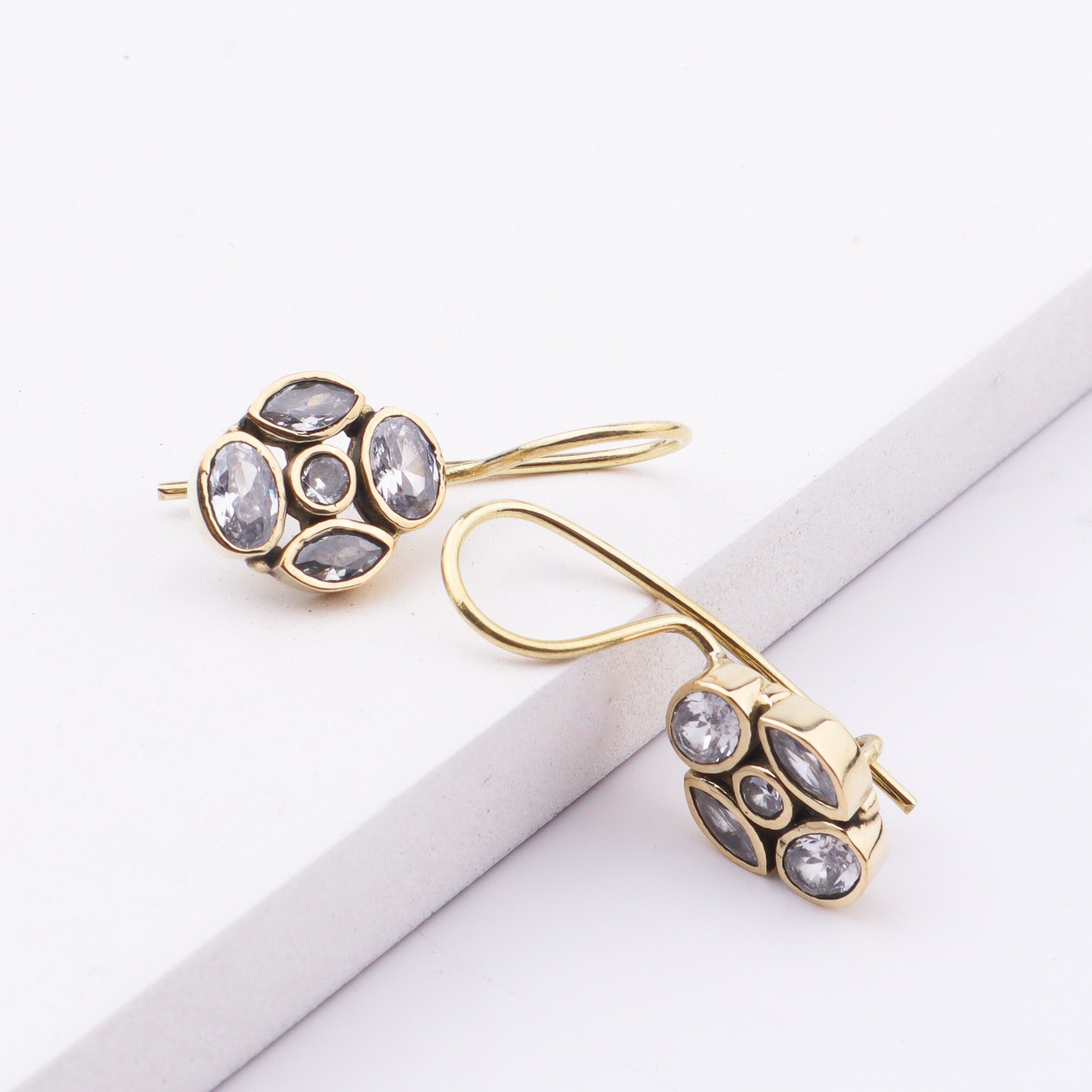 Brass Fashion Earrings