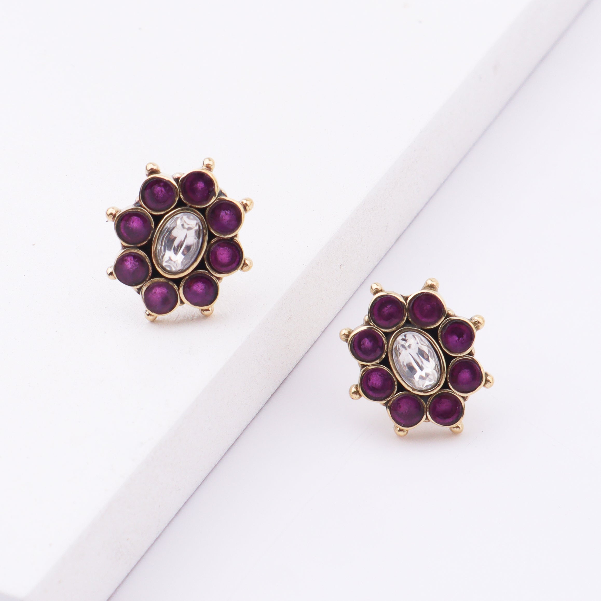 Brass Fashion Earrings