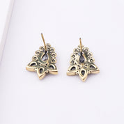 Brass Fashion Earrings