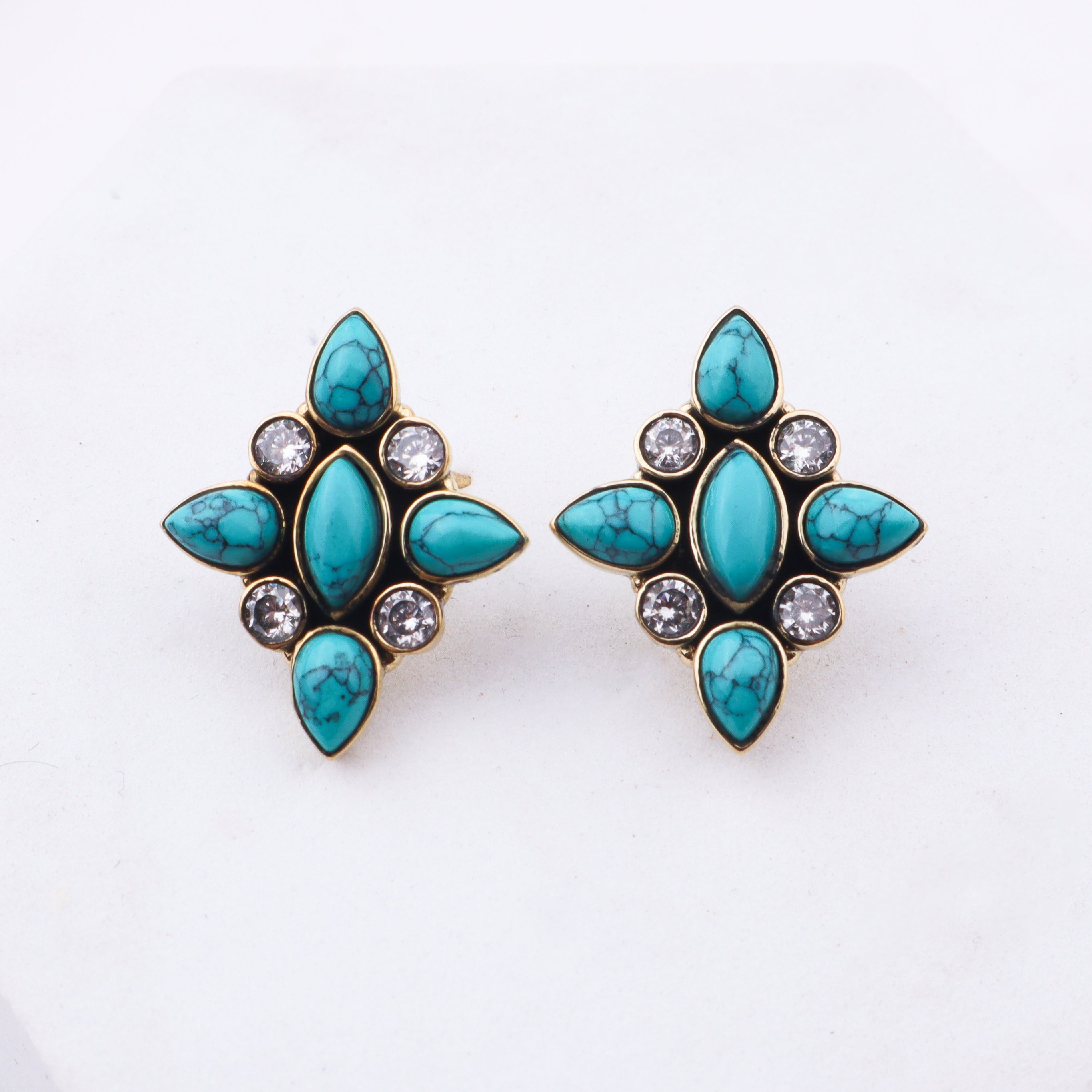 Brass Fashion Earrings
