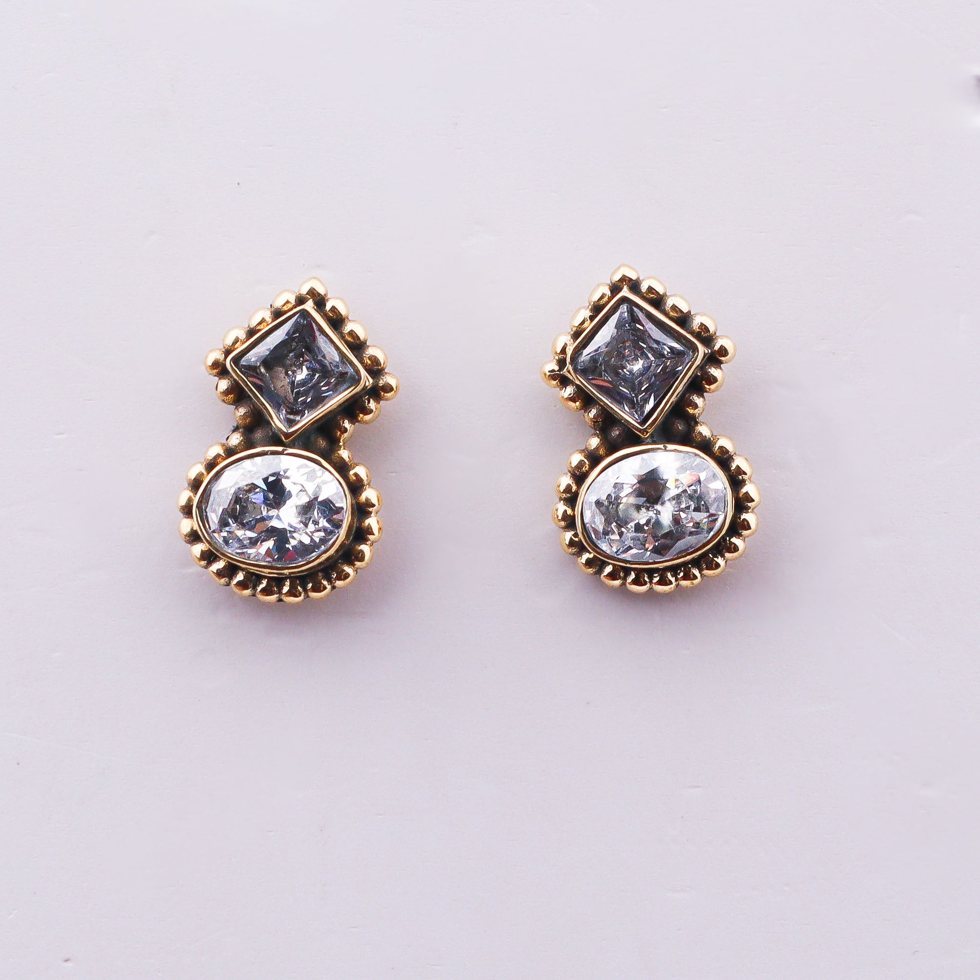 Brass Fashion Earrings