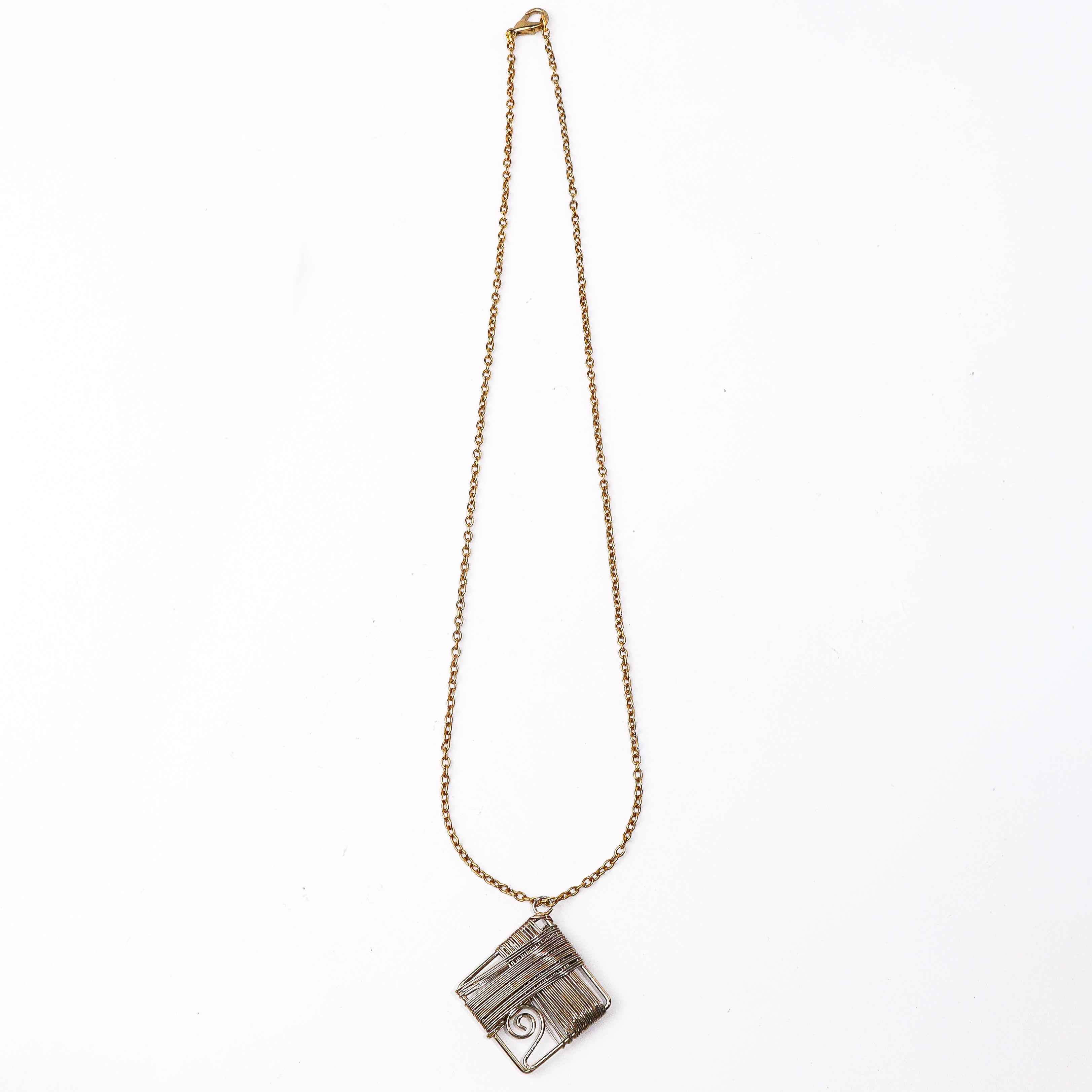 22K Gold Plated Pendant Fashion Chain Necklace