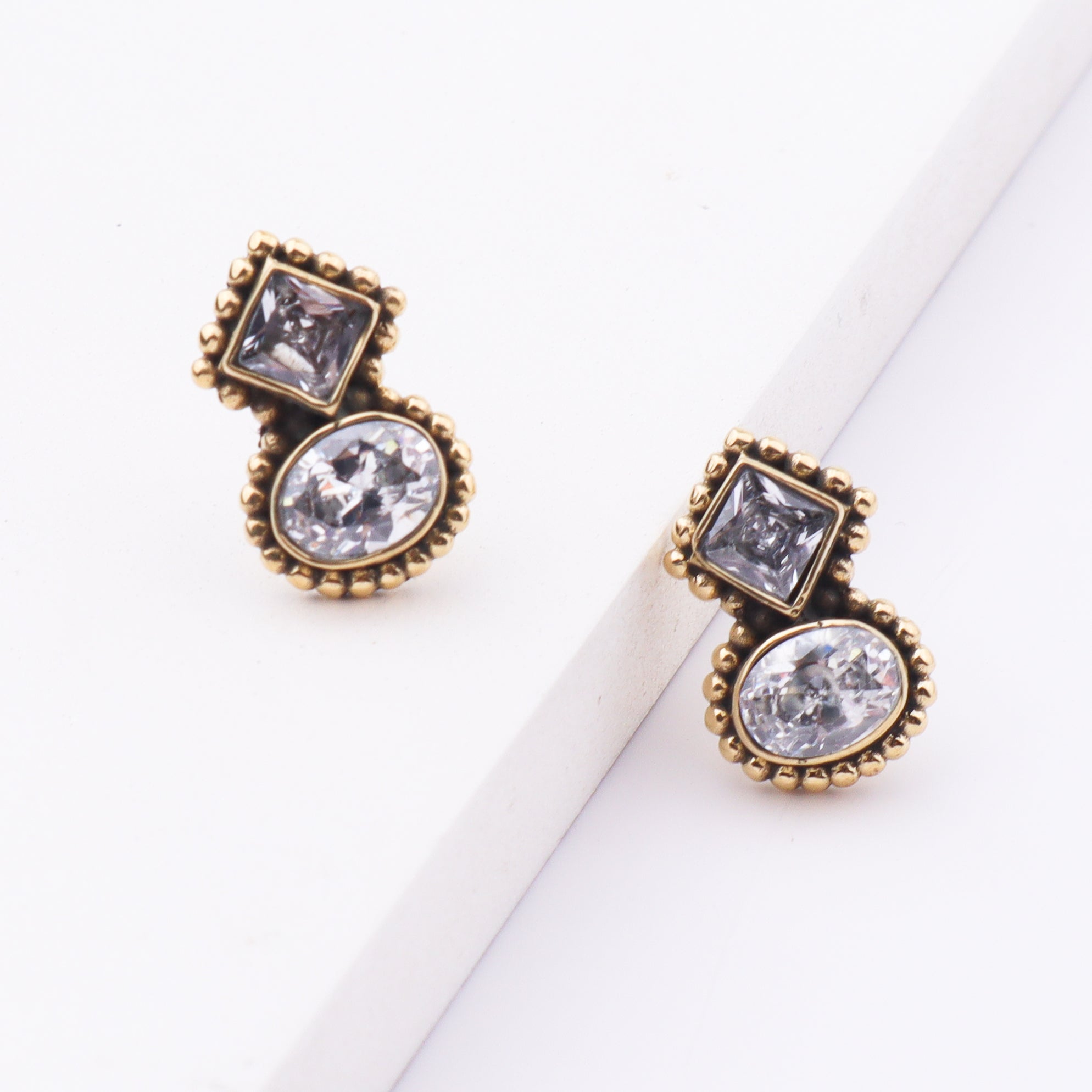 Brass Fashion Earrings