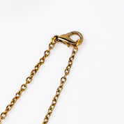 22K Gold Plated Pendant Fashion Chain Necklace
