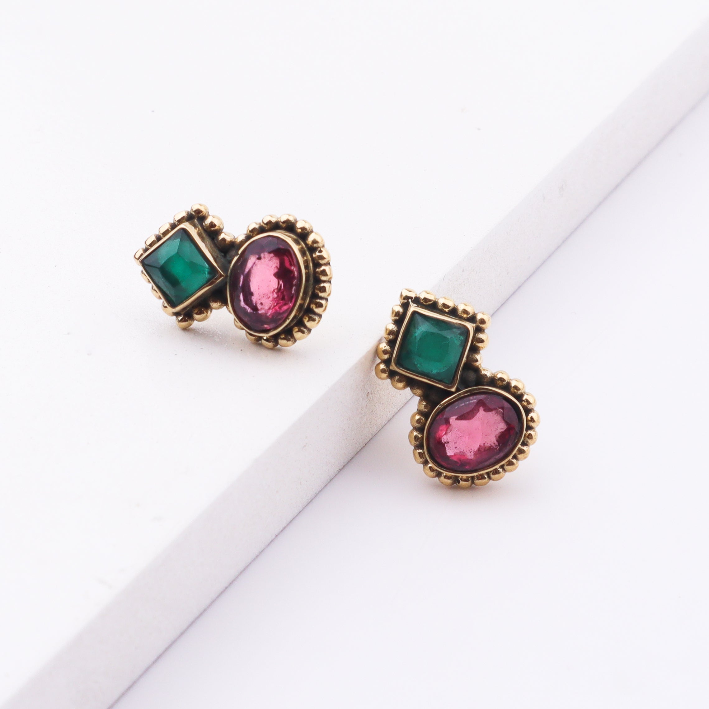 Brass Fashion Earrings